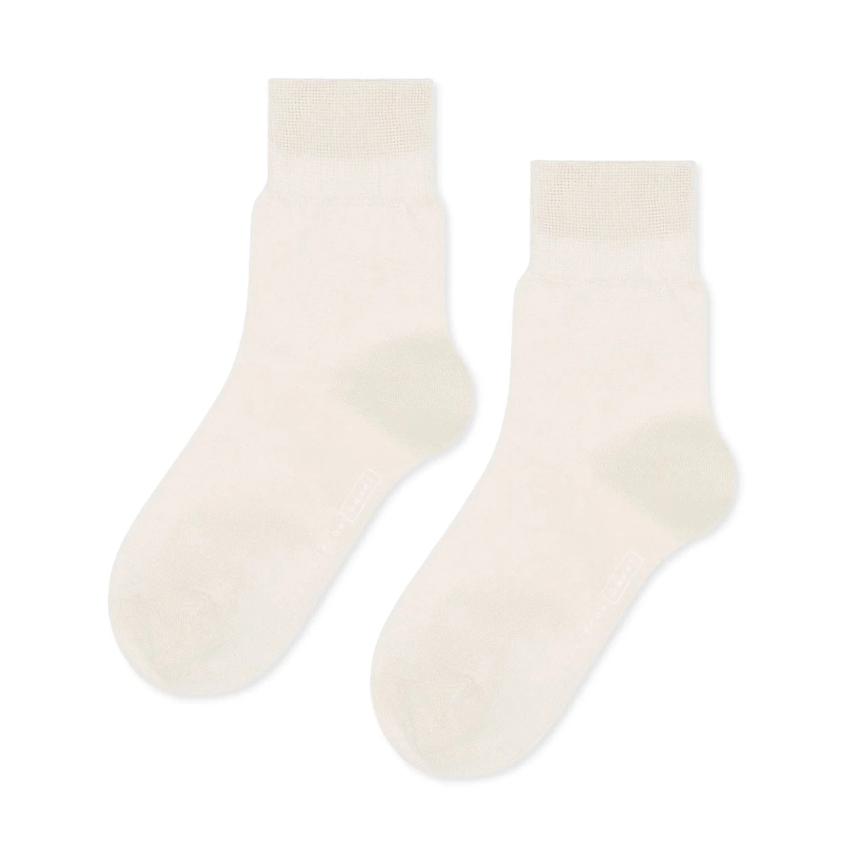 Hansel from Basel | Trouser Crew Socks Hansel from Basel Ivory 