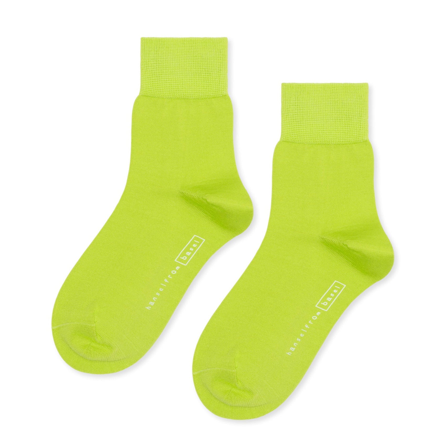 Hansel from Basel | Trouser Crew Socks Hansel from Basel Tennis Green 