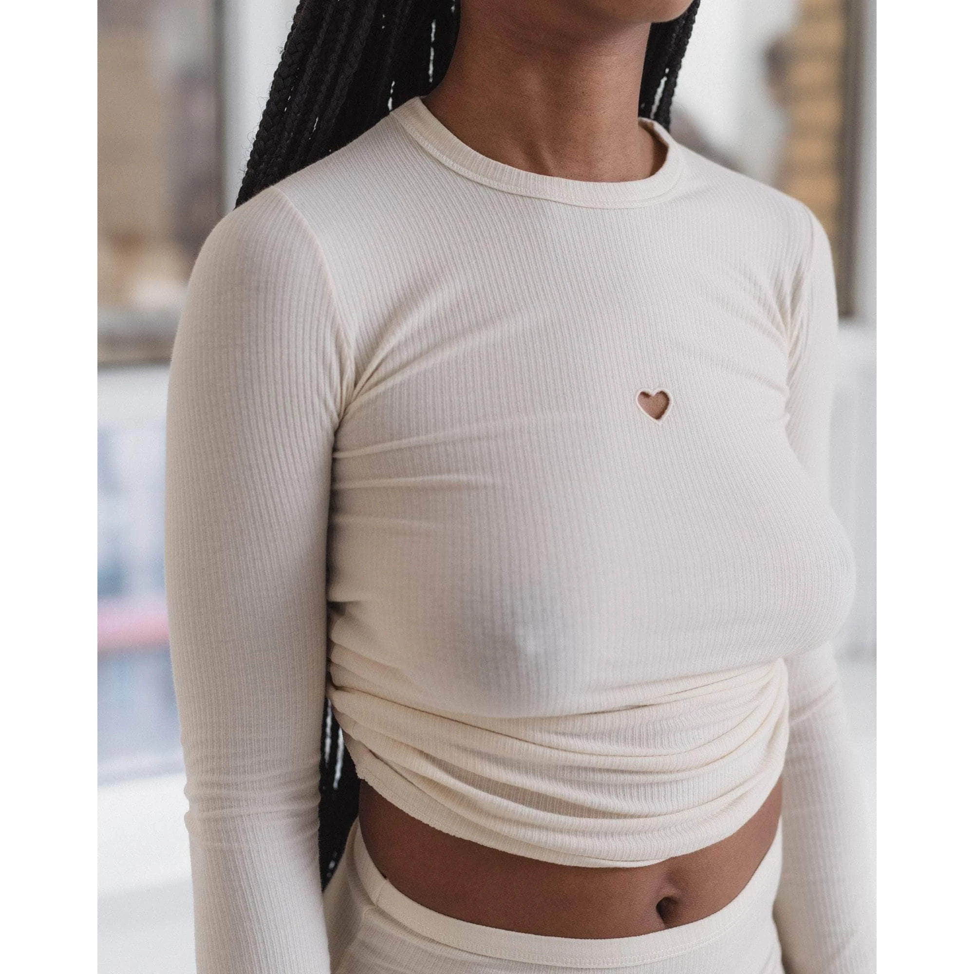 Heart Long Sleeve Tee Baserange 