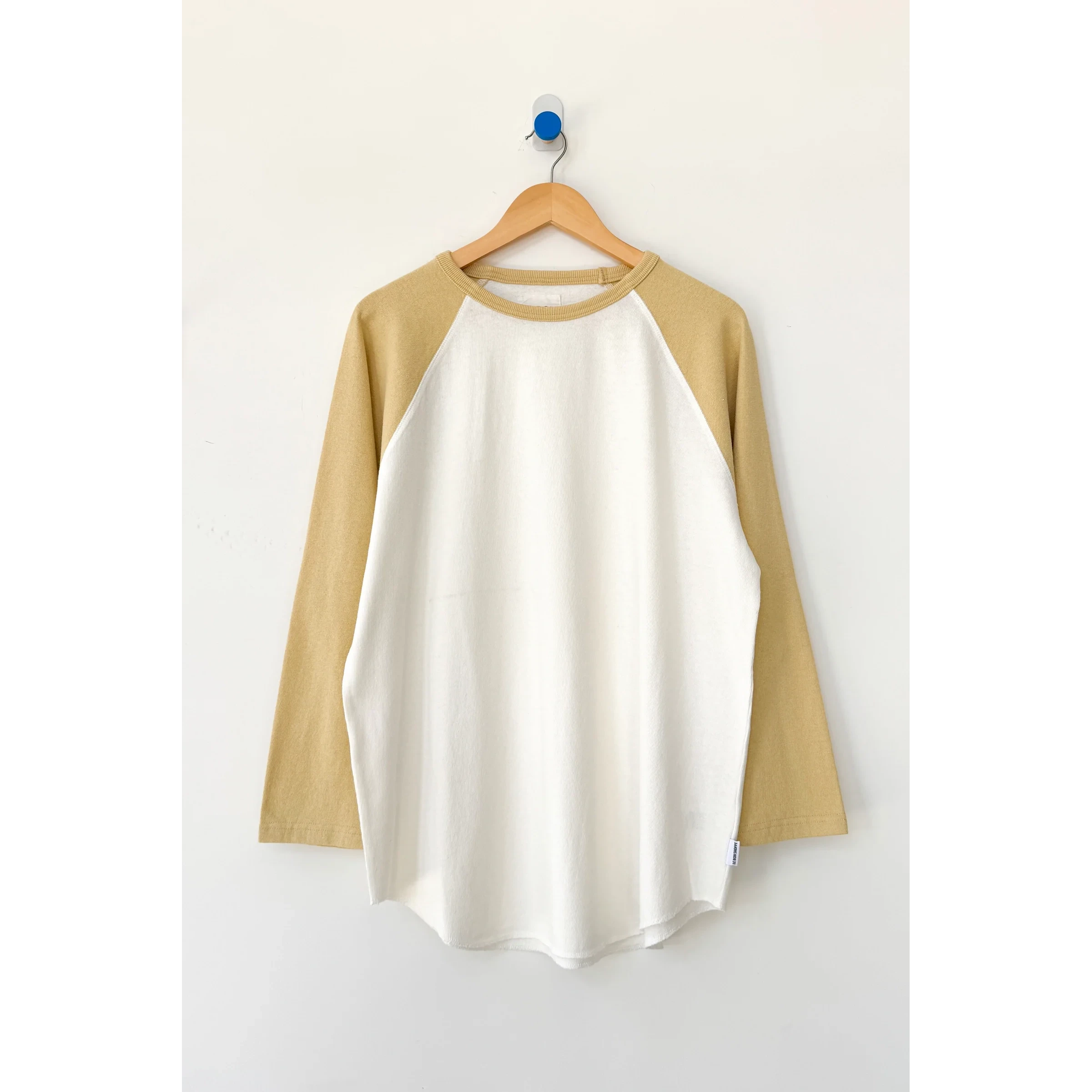 Heavy Cotton Raglan Tee Womens Tops LE BON SHOPPE Butter XS/S 