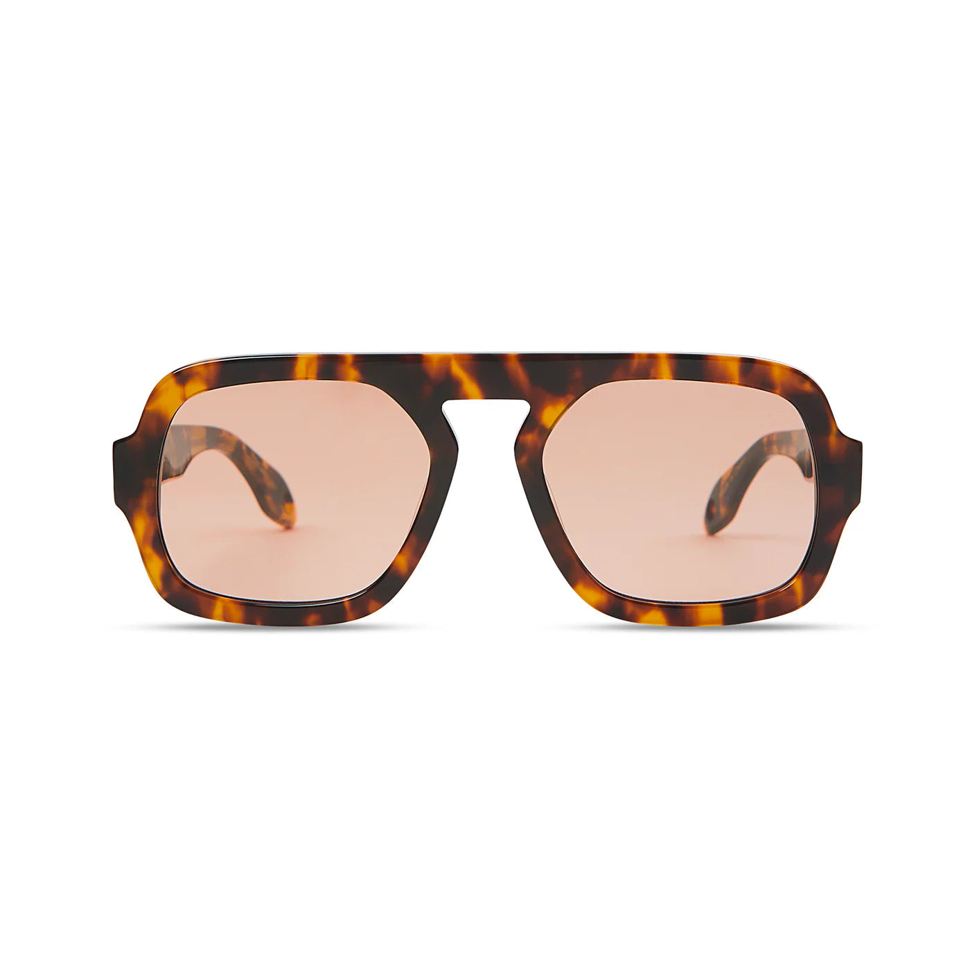 Jane | Brown Tortoise w/ Maroon Lens Elisa Johnson 