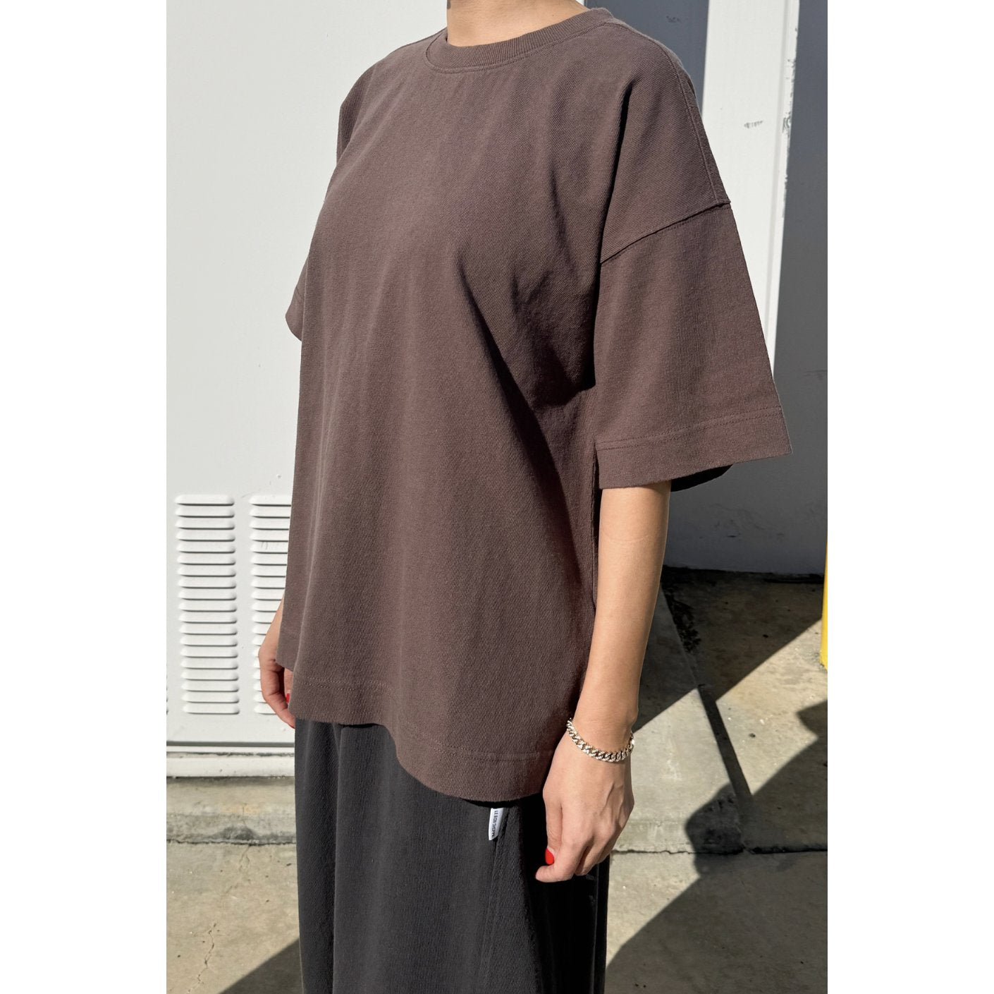 Jayden Tee Apparel LE BON SHOPPE Chocolate XS/S 
