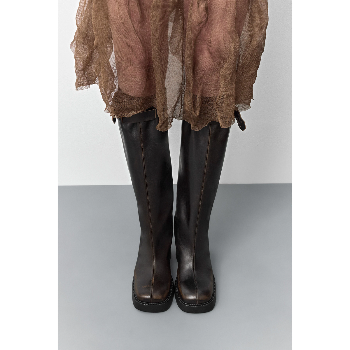 Kristel Tall Boots | Brown Boots MIISTA 