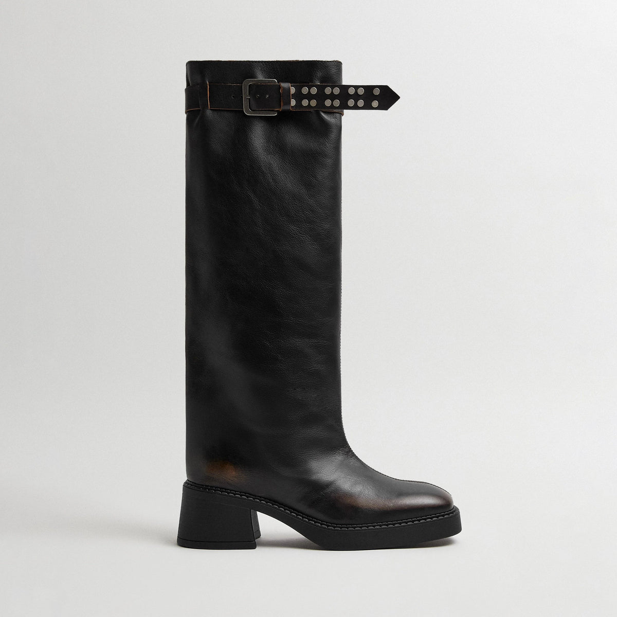 Kristel Tall Boots | Brown Boots MIISTA 