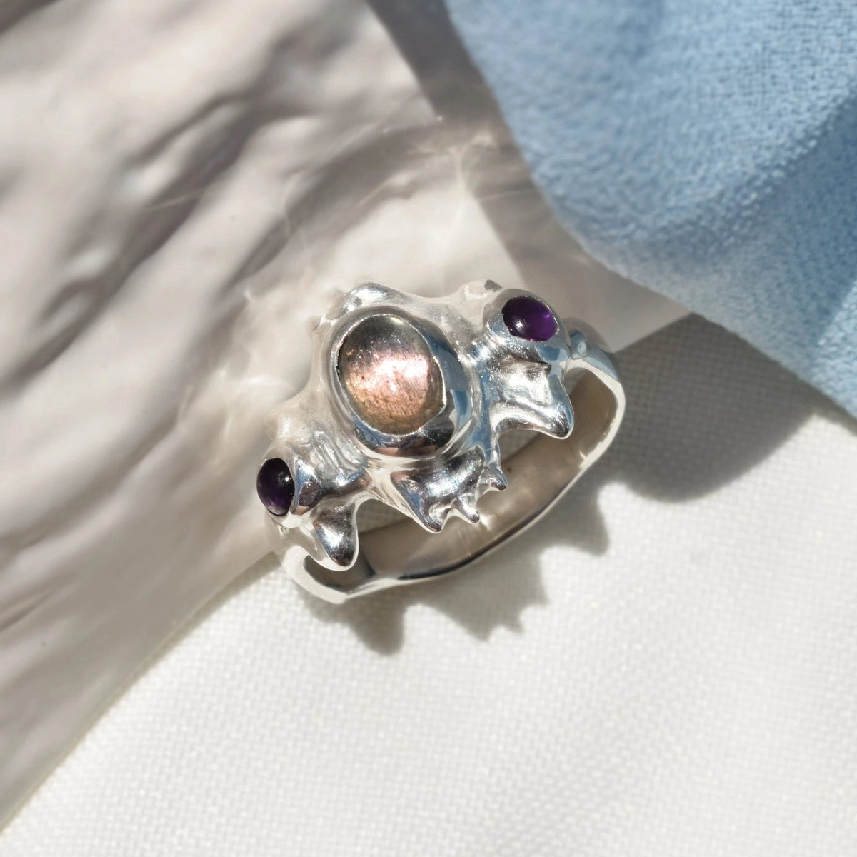 Labradorite Ring Annoushe Jewelry 