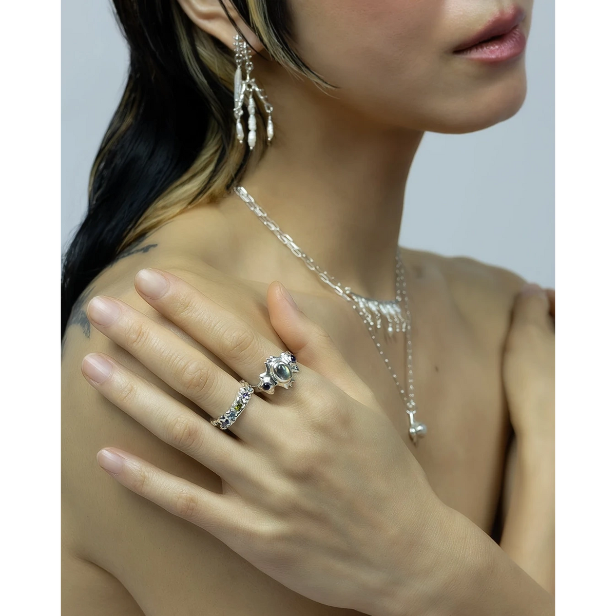 Labradorite Ring Annoushe Jewelry 
