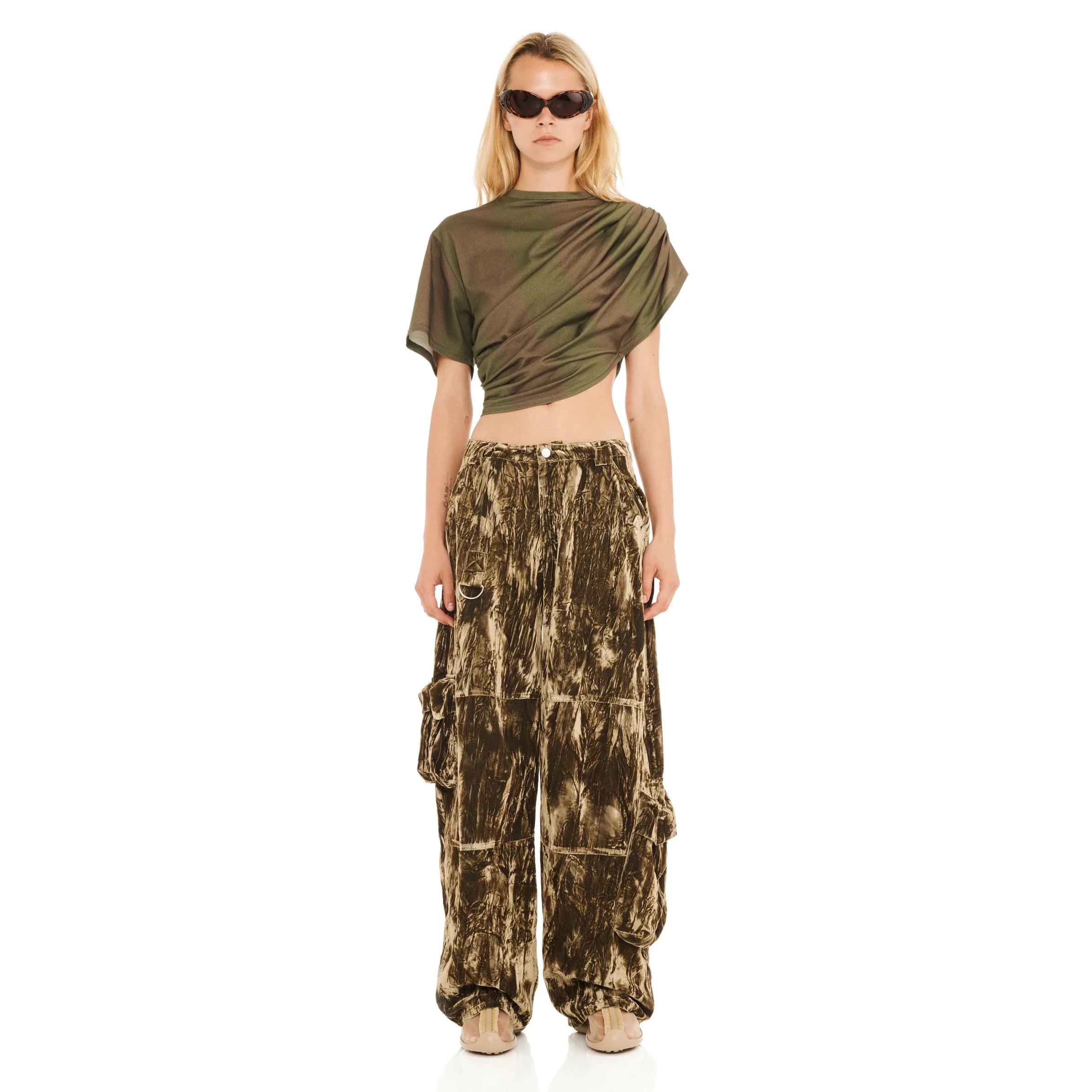 Lawn Cargo Pant | Moss Velvet Apparel Collina Strada 