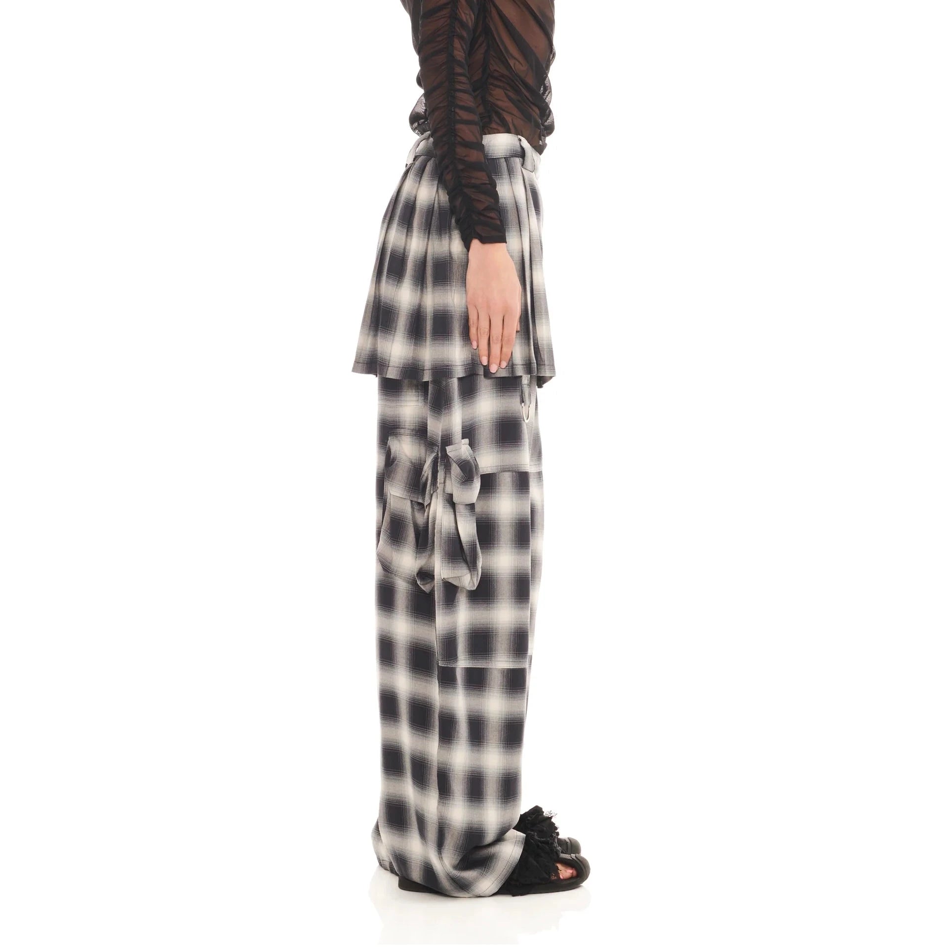Lawn Skirt Cargo Pant | Fog Plaid Apparel Collina Strada 