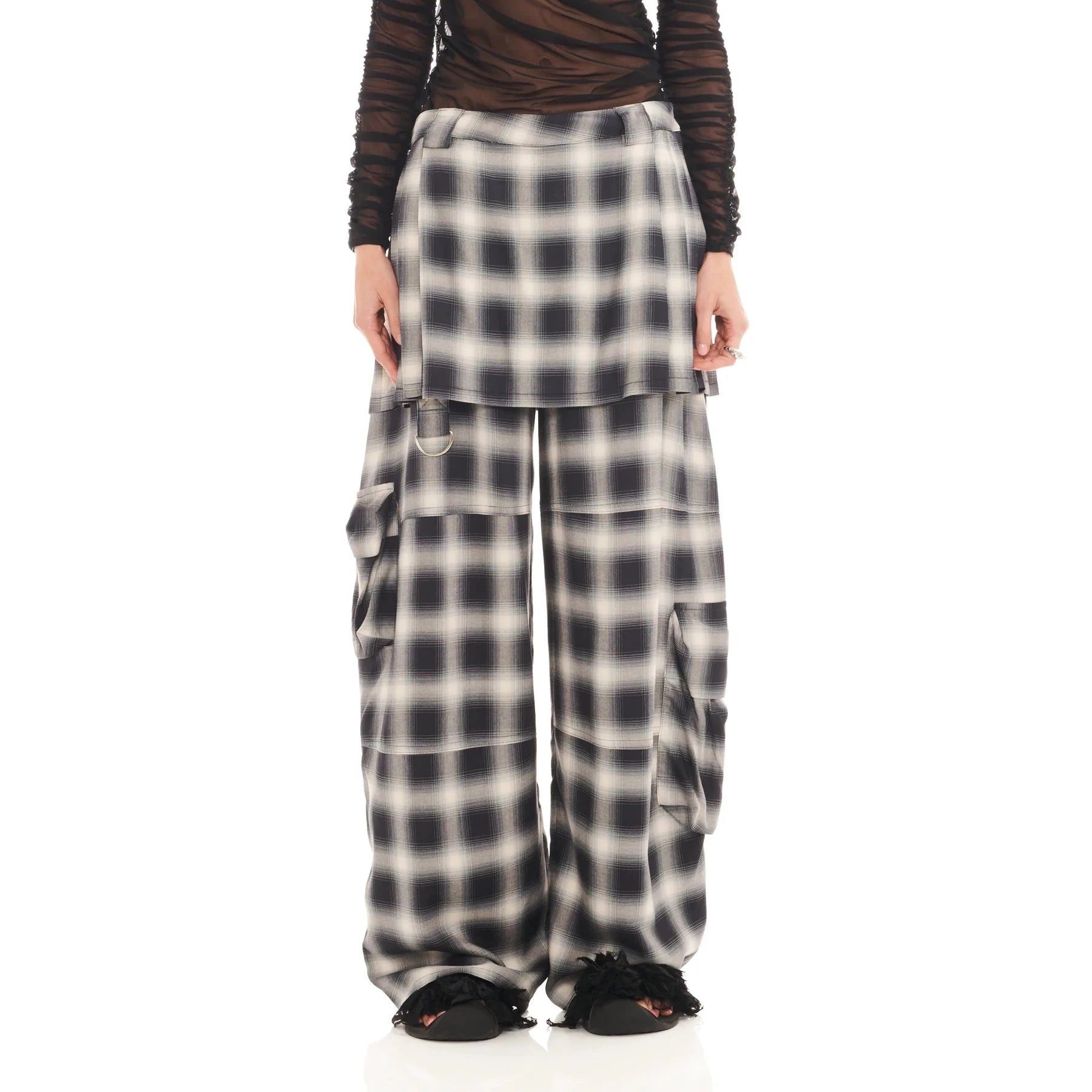 Lawn Skirt Cargo Pant | Fog Plaid Apparel Collina Strada 