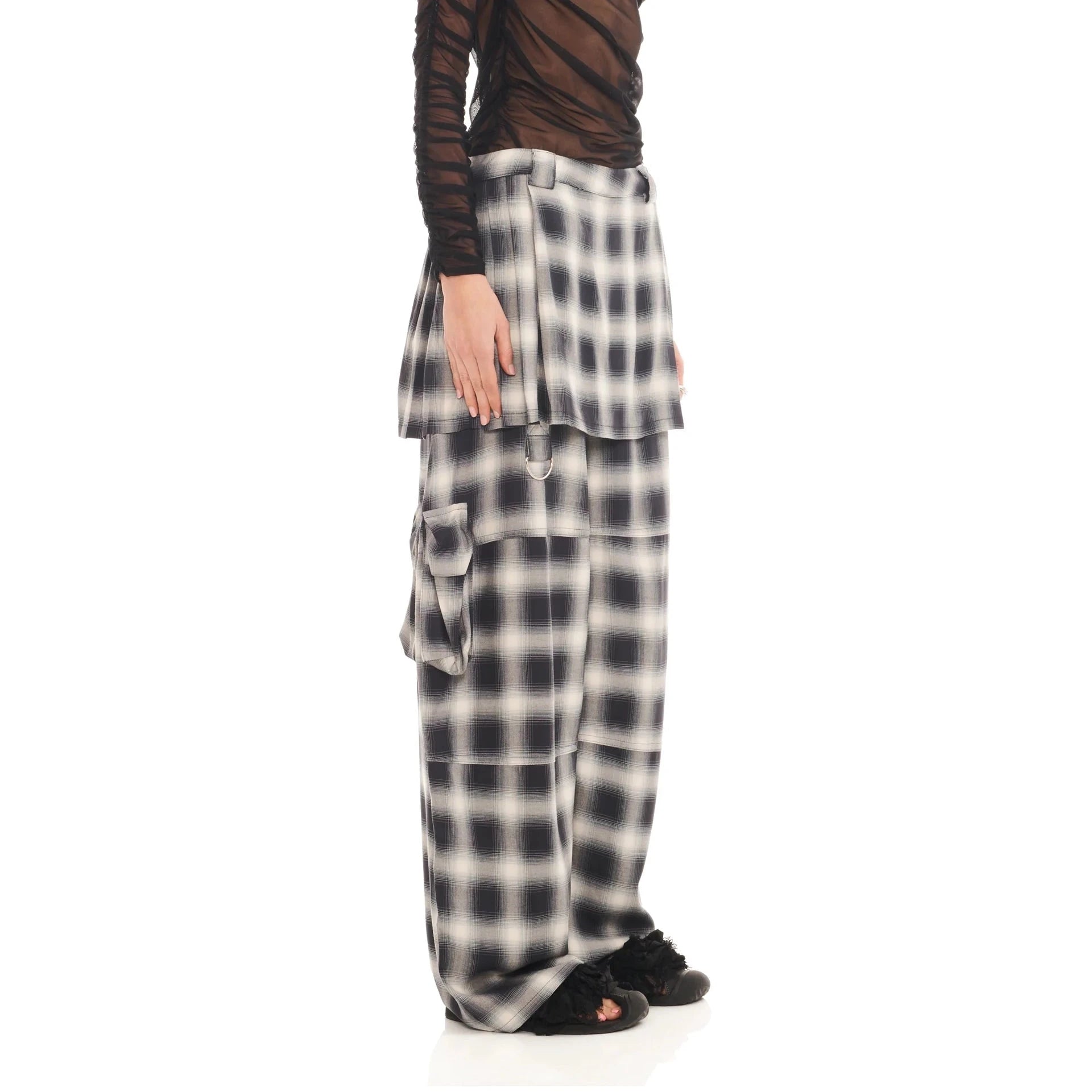Lawn Skirt Cargo Pant | Fog Plaid Apparel Collina Strada 