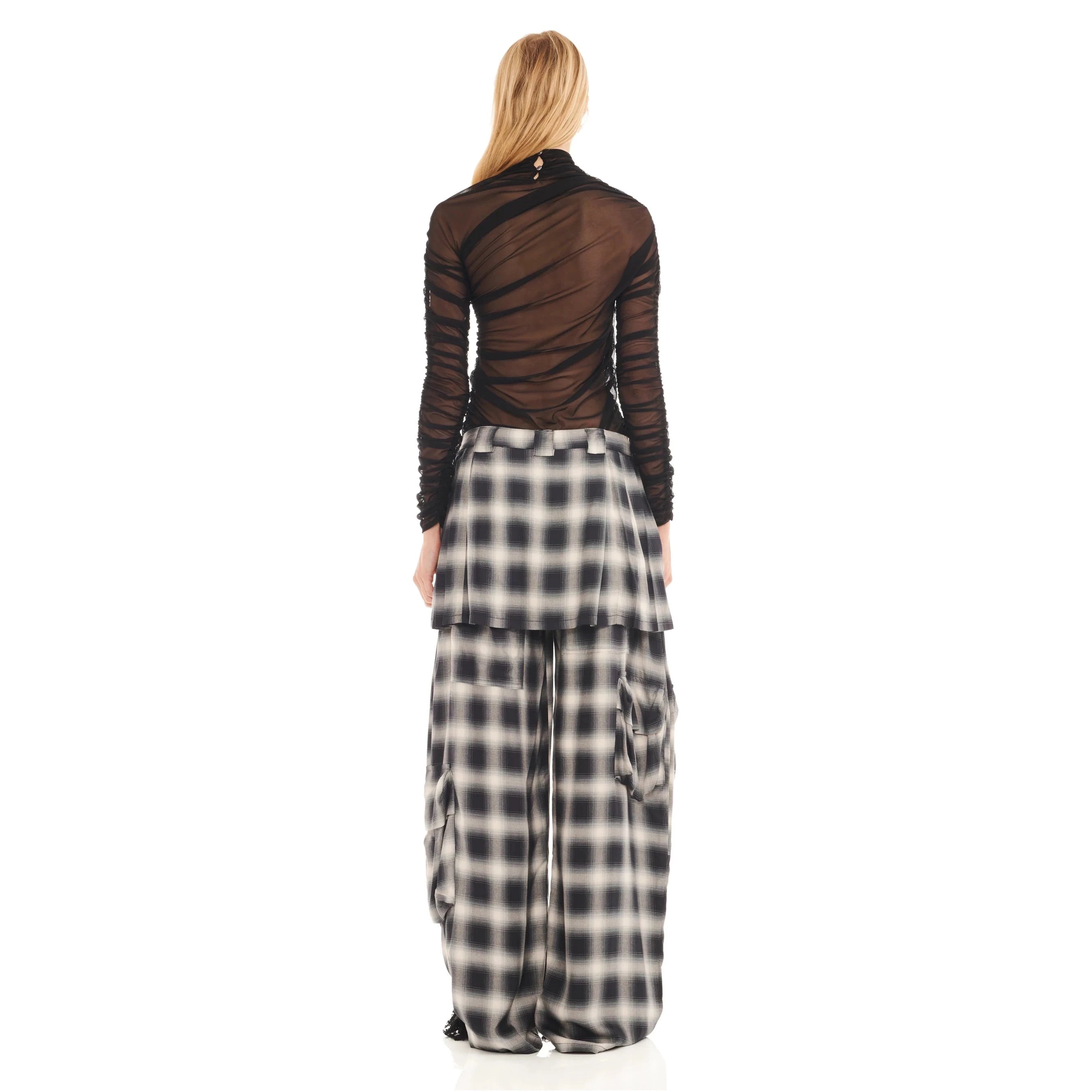Lawn Skirt Cargo Pant | Fog Plaid Apparel Collina Strada 