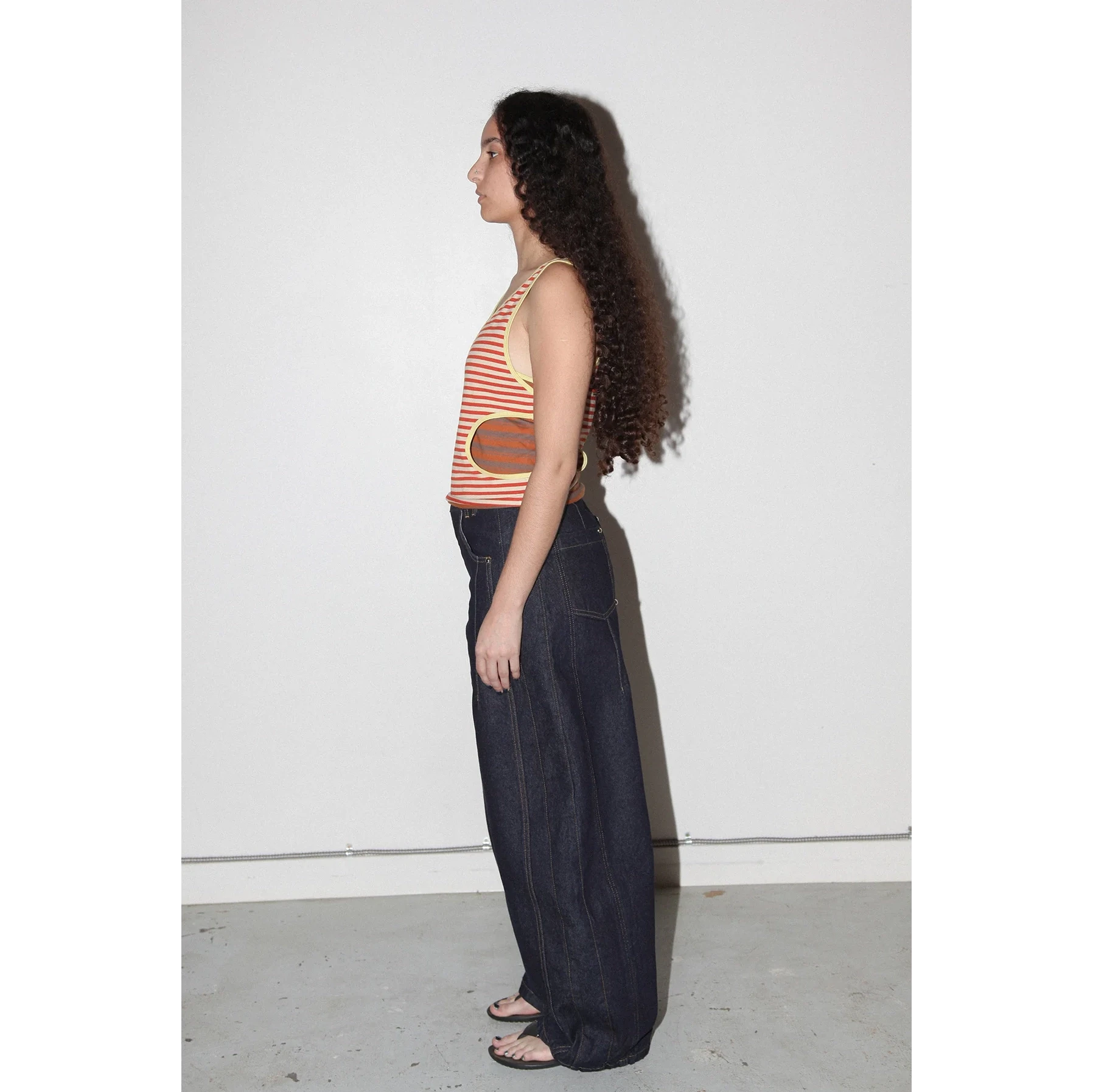 Layered Tank Top | Mixed Stripe KkCo 