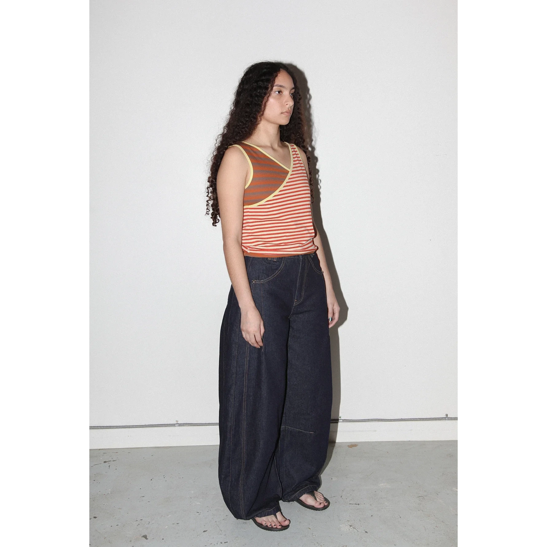 Layered Tank Top | Mixed Stripe KkCo 