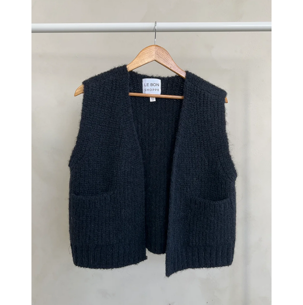 Le Bon Shoppe | Alpaca Grandpa Vest Apparel LE BON SHOPPE 