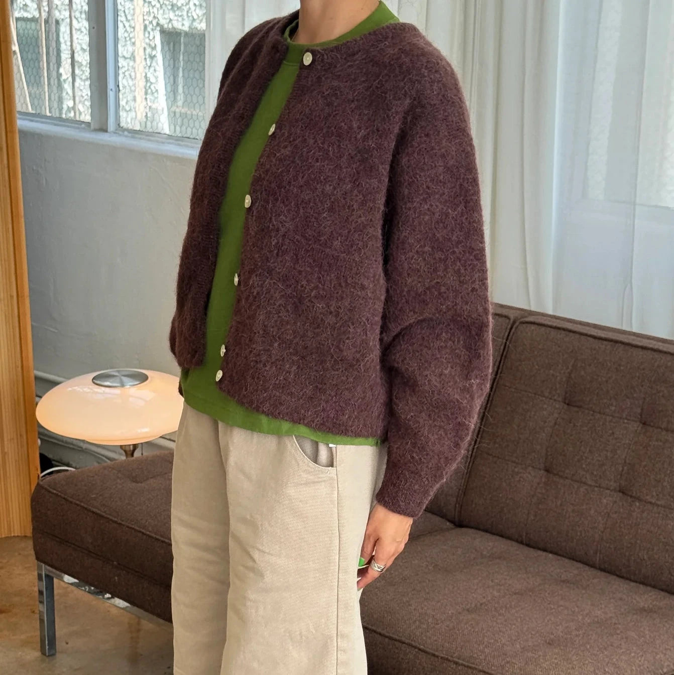 Le Bon Shoppe | Amélie Alpaca Cardigan Apparel Le Bon Shoppe 