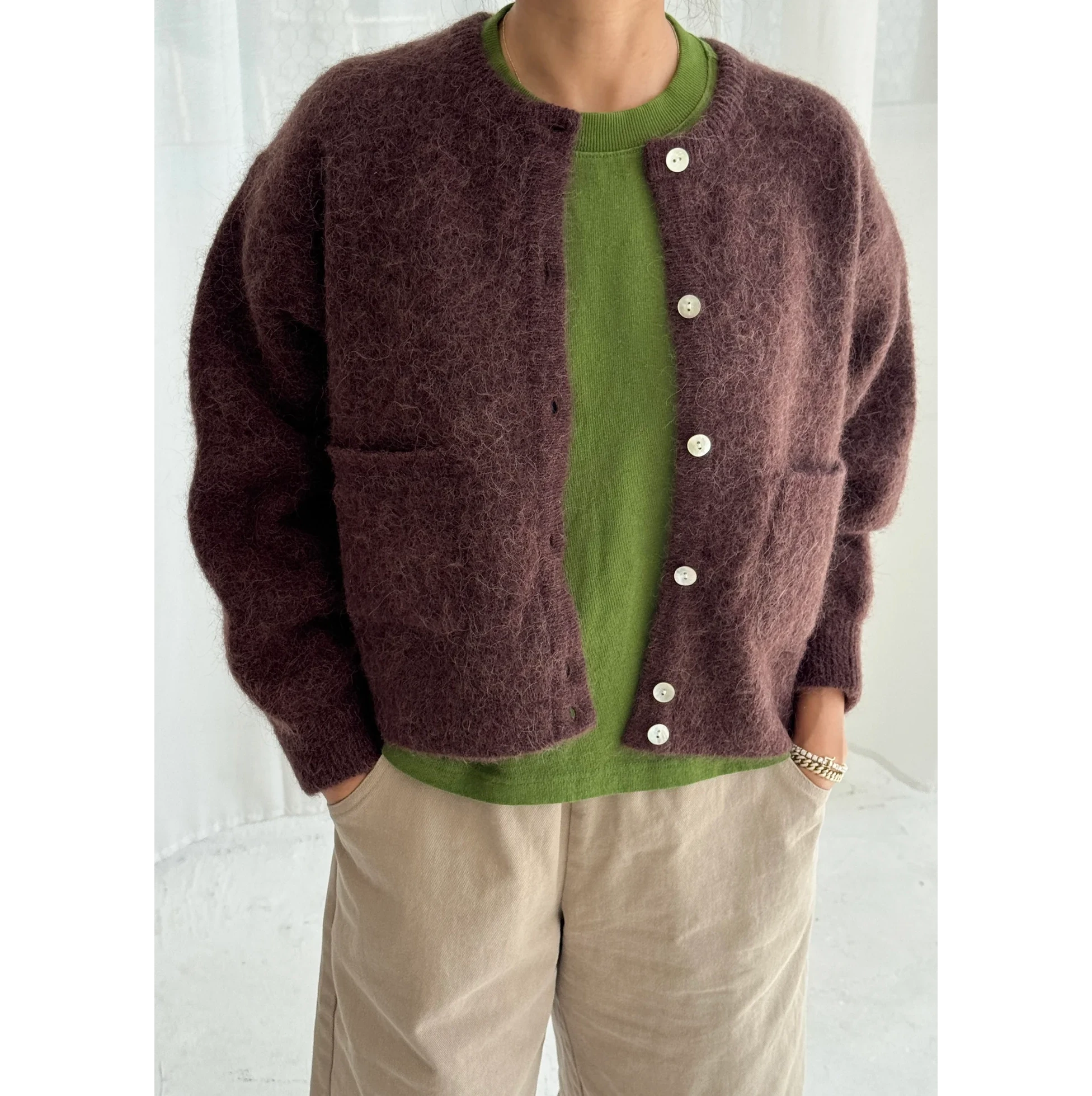 Le Bon Shoppe | Amélie Alpaca Cardigan Apparel Le Bon Shoppe 