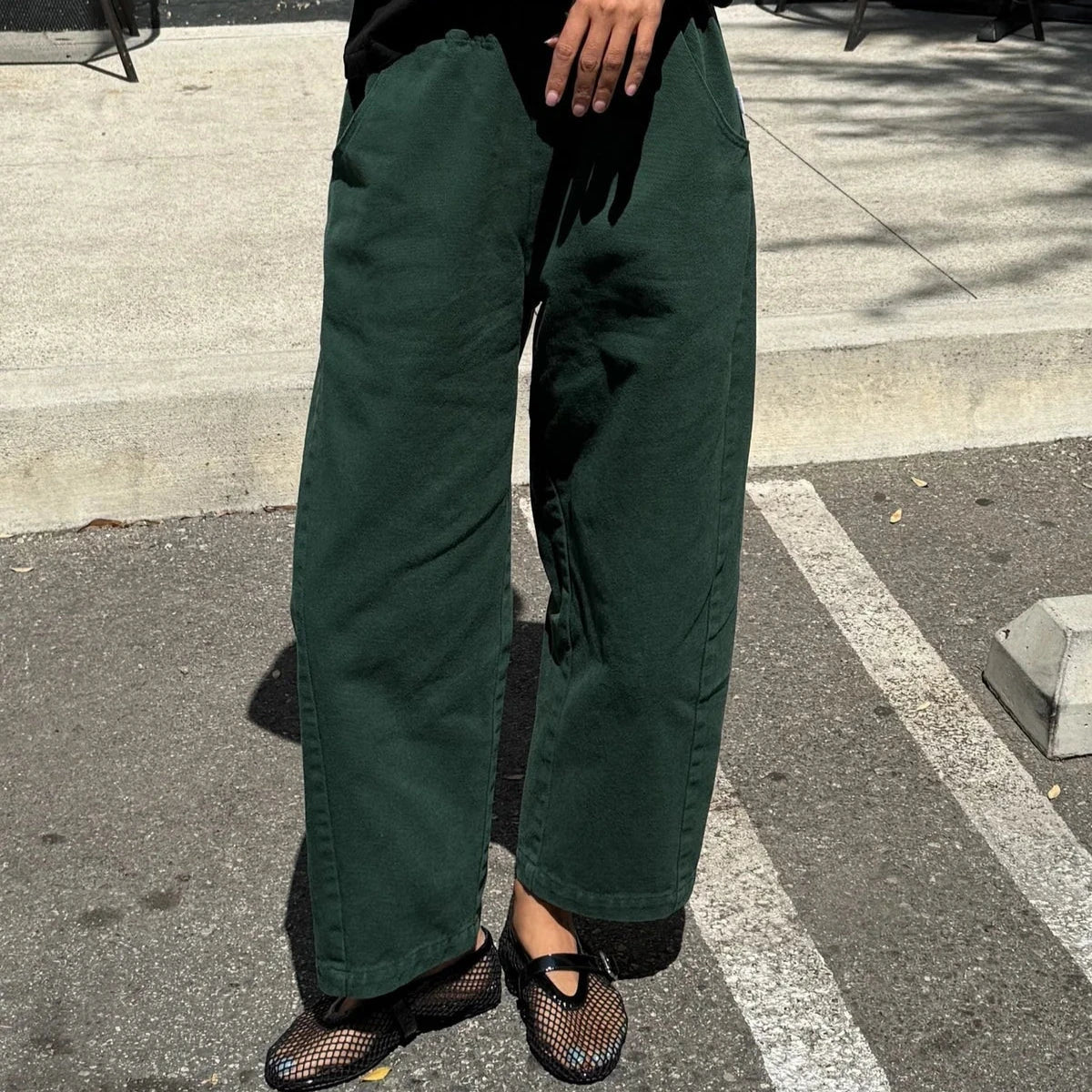 Arc Pants in Pine by Le Bon Shoppe