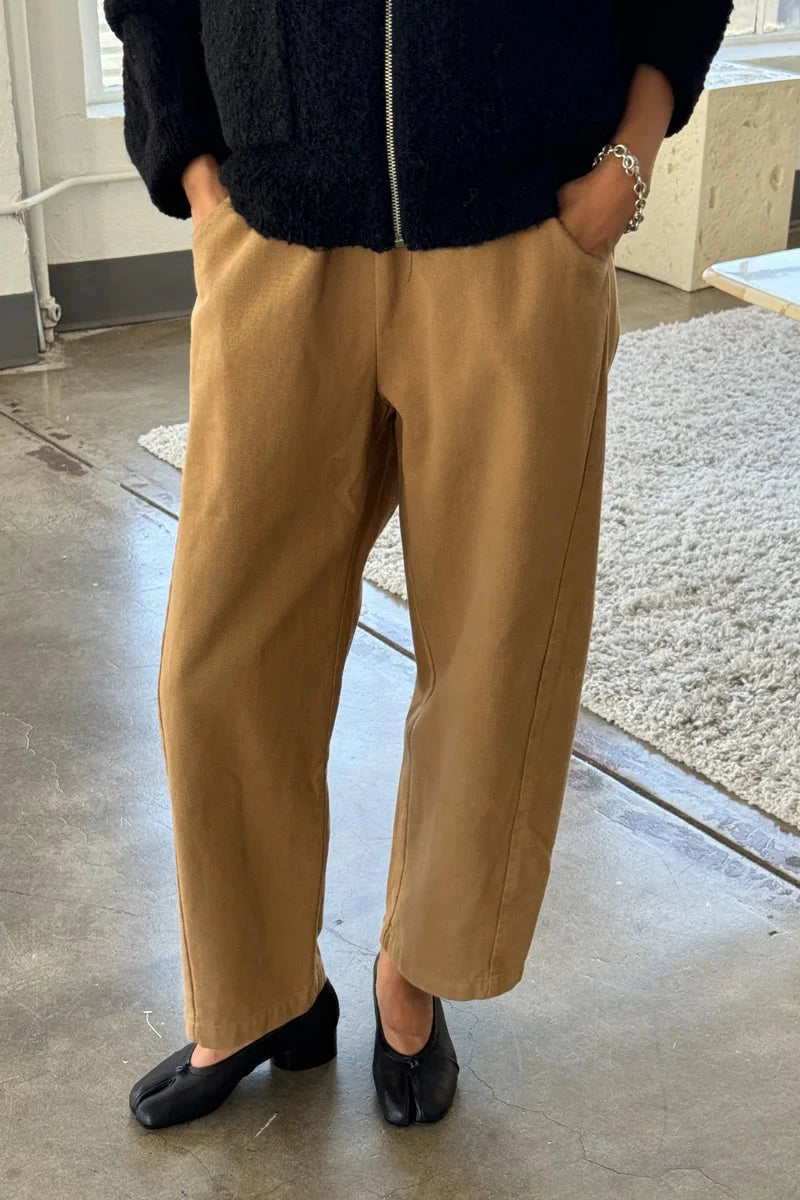 Arc Pants in Tobacco by Le Bon Shoppe