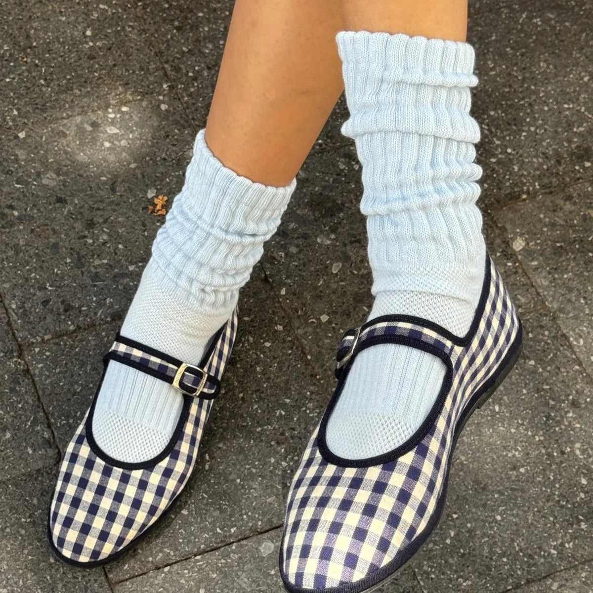 Le Bon Shoppe | Ballet Socks Socks LE BON SHOPPE Baby Blue 