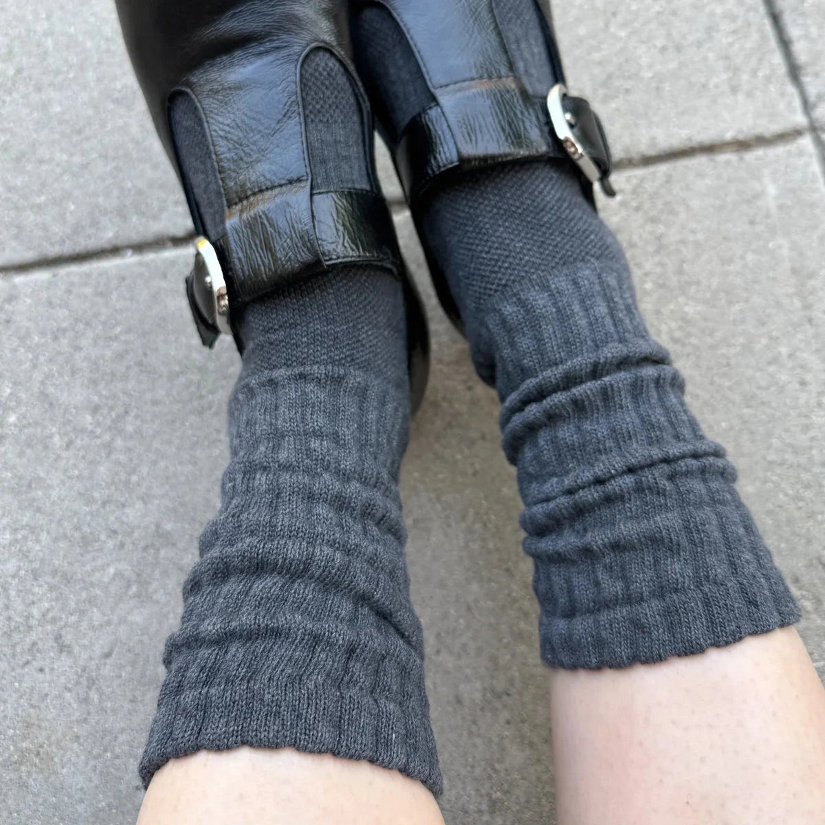 Le Bon Shoppe | Ballet Socks Socks LE BON SHOPPE Charcoal 