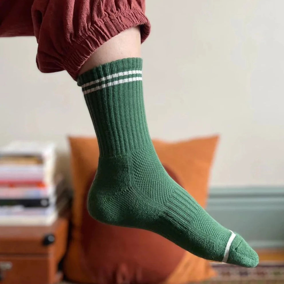 Le Bon Shoppe | Boyfriend Socks Socks LE BON SHOPPE Moss 