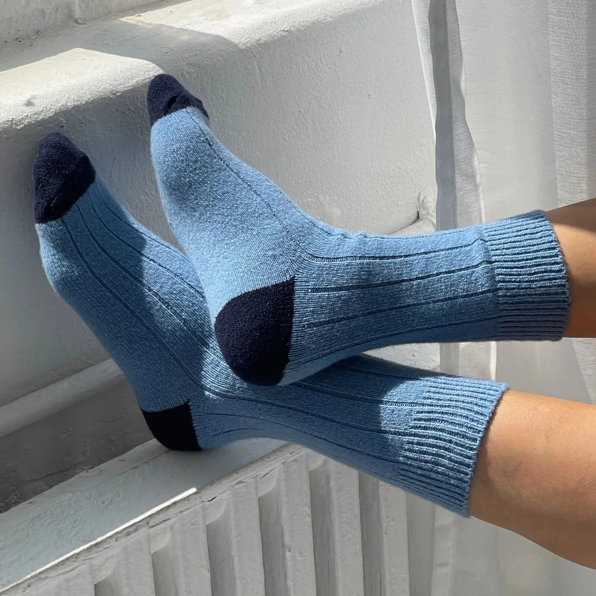 Le Bon Shoppe Classic Cashmere Socks LE BON SHOPPE Bluebell 