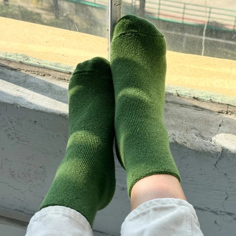 Le Bon Shoppe Cloud Socks Socks LE BON SHOPPE Kale 