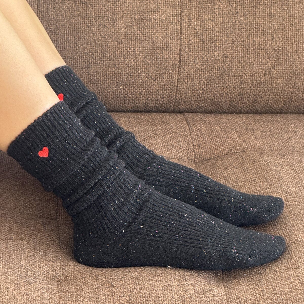 Le Bon Shoppe | Embroidered Snow Socks Socks LE BON SHOPPE 