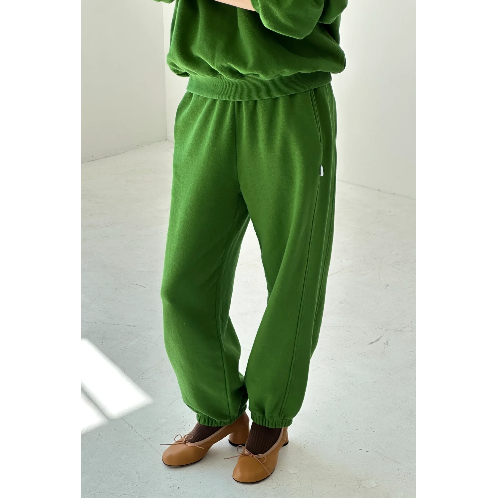 Le Bon Shoppe | French Terry Balloon Pants Apparel Le Bon Shoppe avocado small 