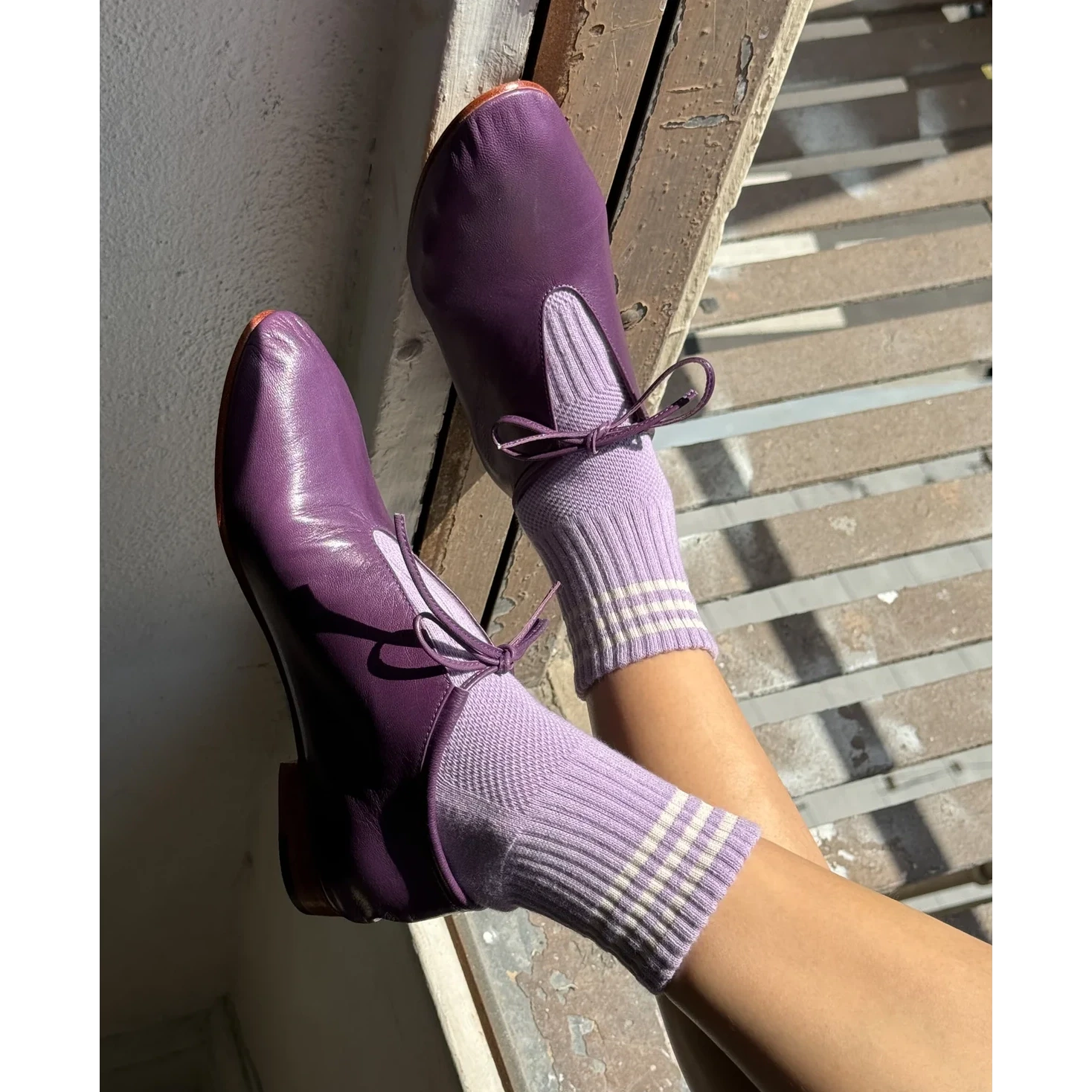 Le Bon Shoppe Girlfriend Socks Socks LE BON SHOPPE Iris 