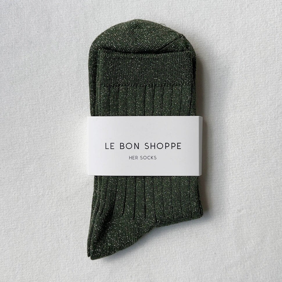 Le Bon Shoppe Her Glitter Socks LE BON SHOPPE 