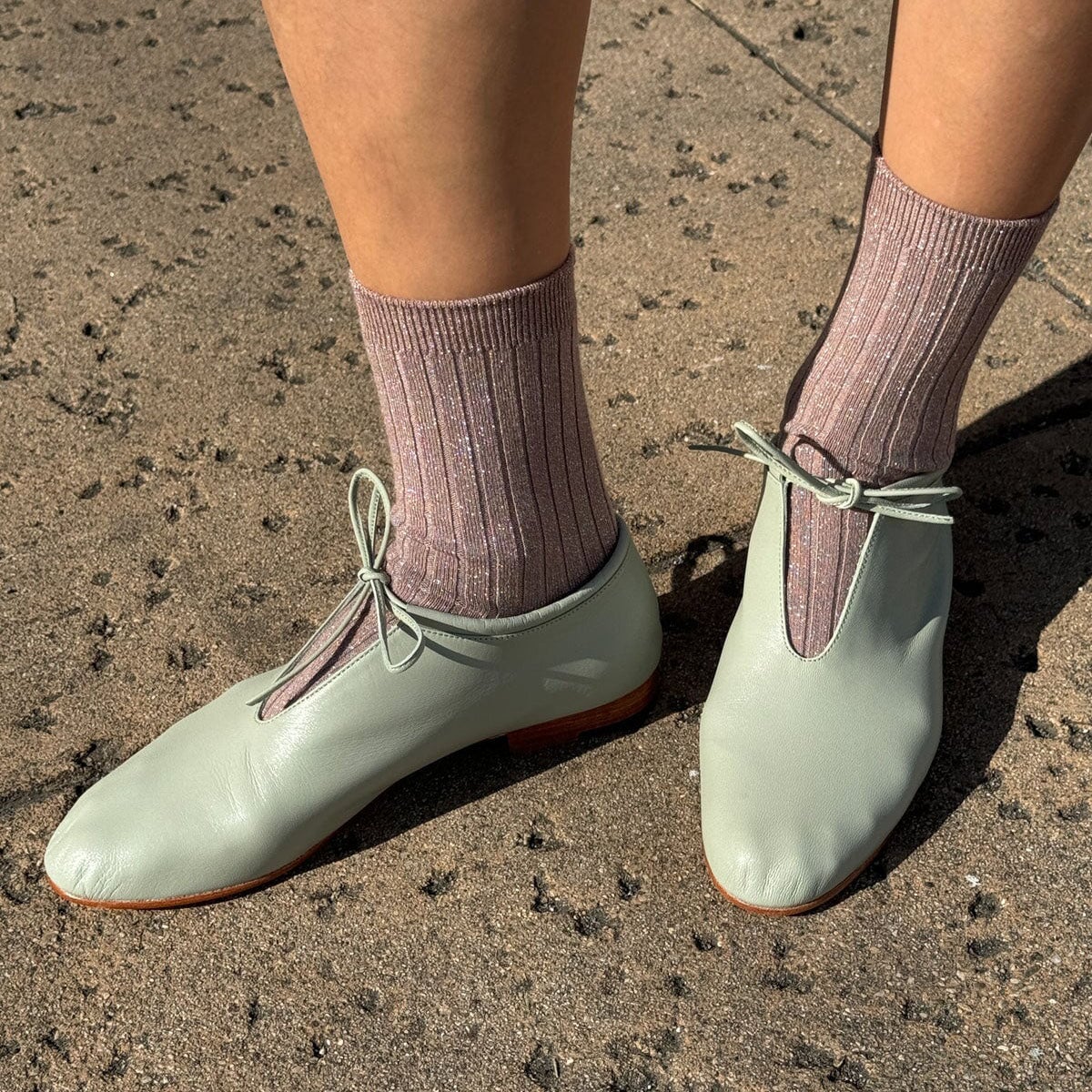 Le Bon Shoppe Her Glitter Socks LE BON SHOPPE Jute Glitter 