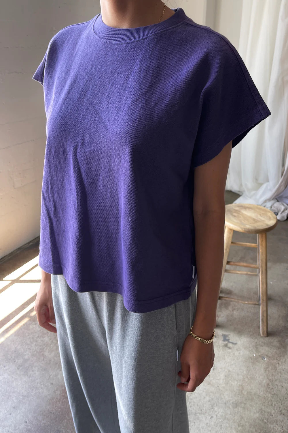 Le Bon Shoppe | Jeanne Tee Apparel LE BON SHOPPE eggplant small 