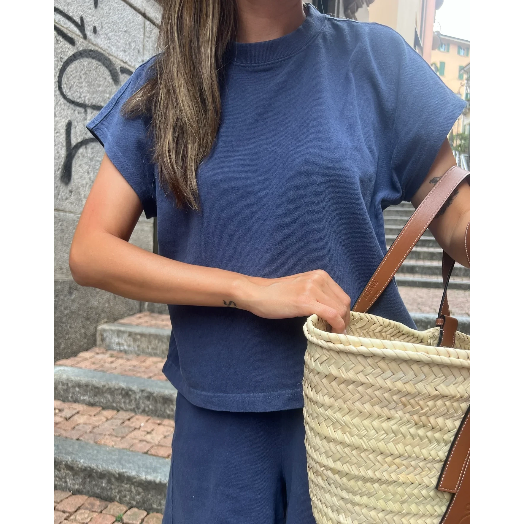 Le Bon Shoppe | Jeanne Tee Apparel LE BON SHOPPE marine navy small 