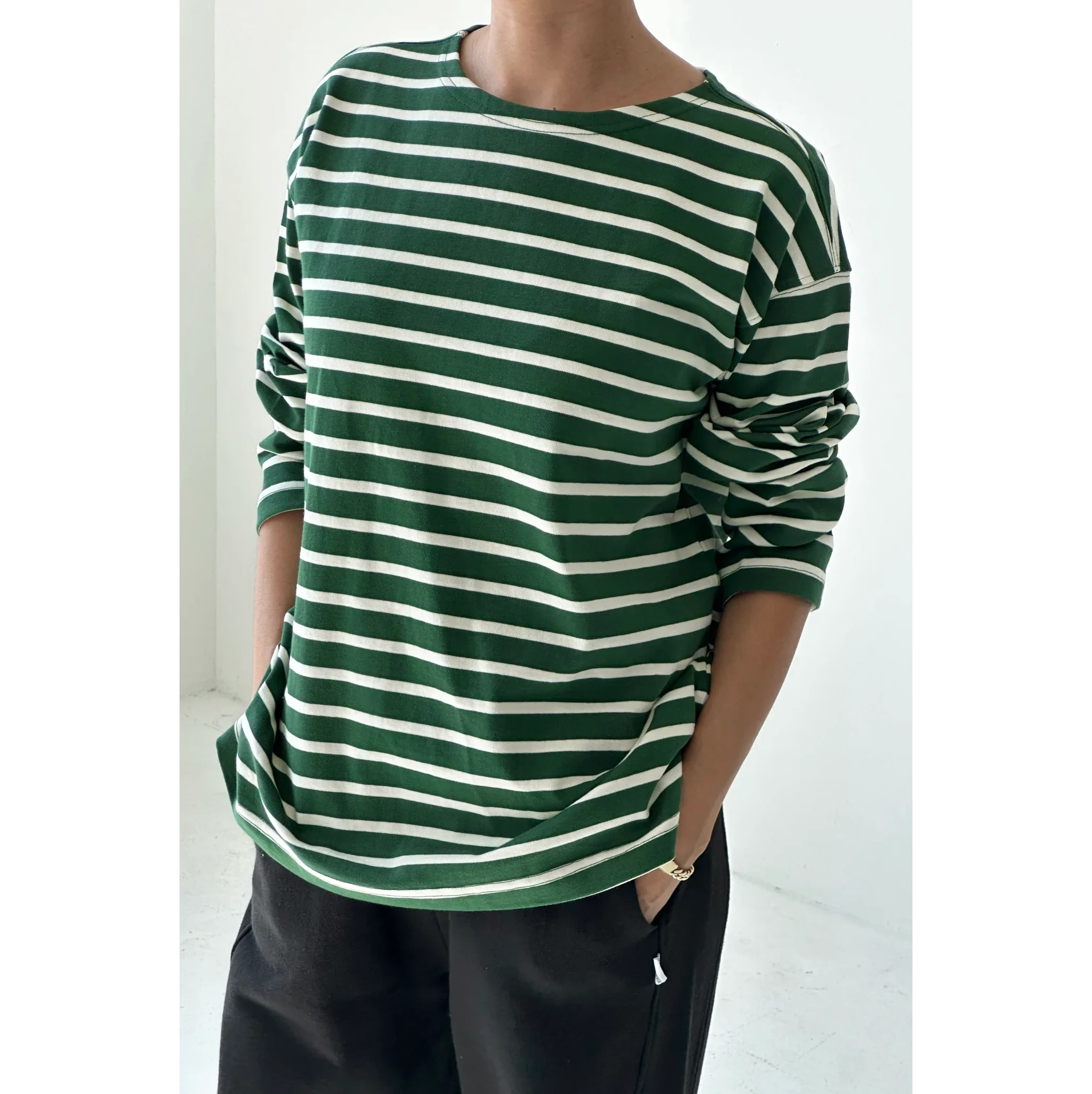 Le Bon Shoppe | Marseille Top Apparel Le Bon Shoppe White Stripe on Pine XS/S 