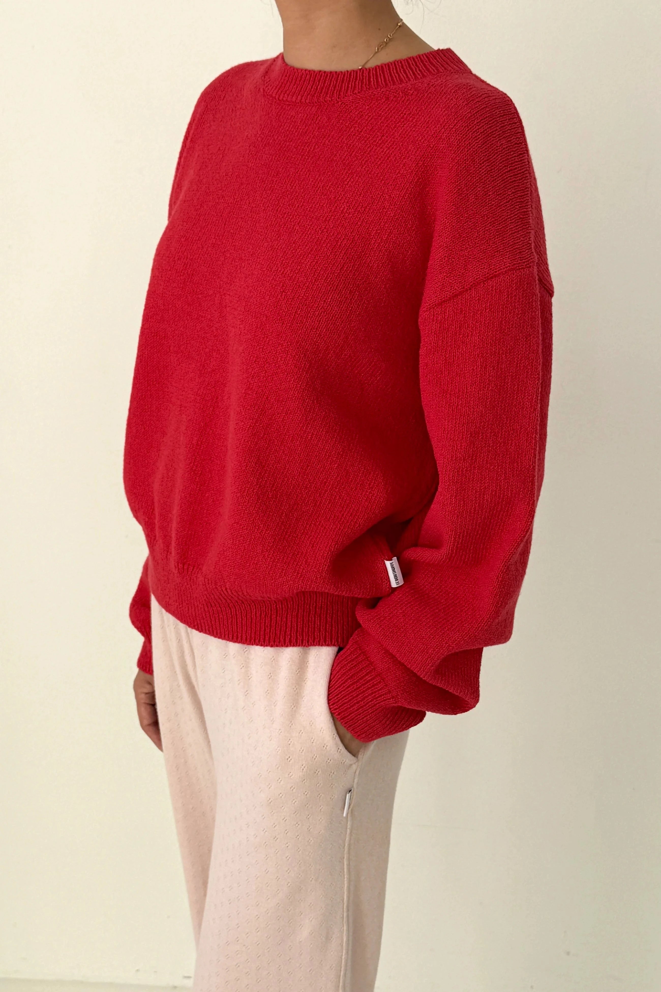 Le Bon Shoppe | Milo Cotton Sweater Bristol General Store Chilli XS/S 