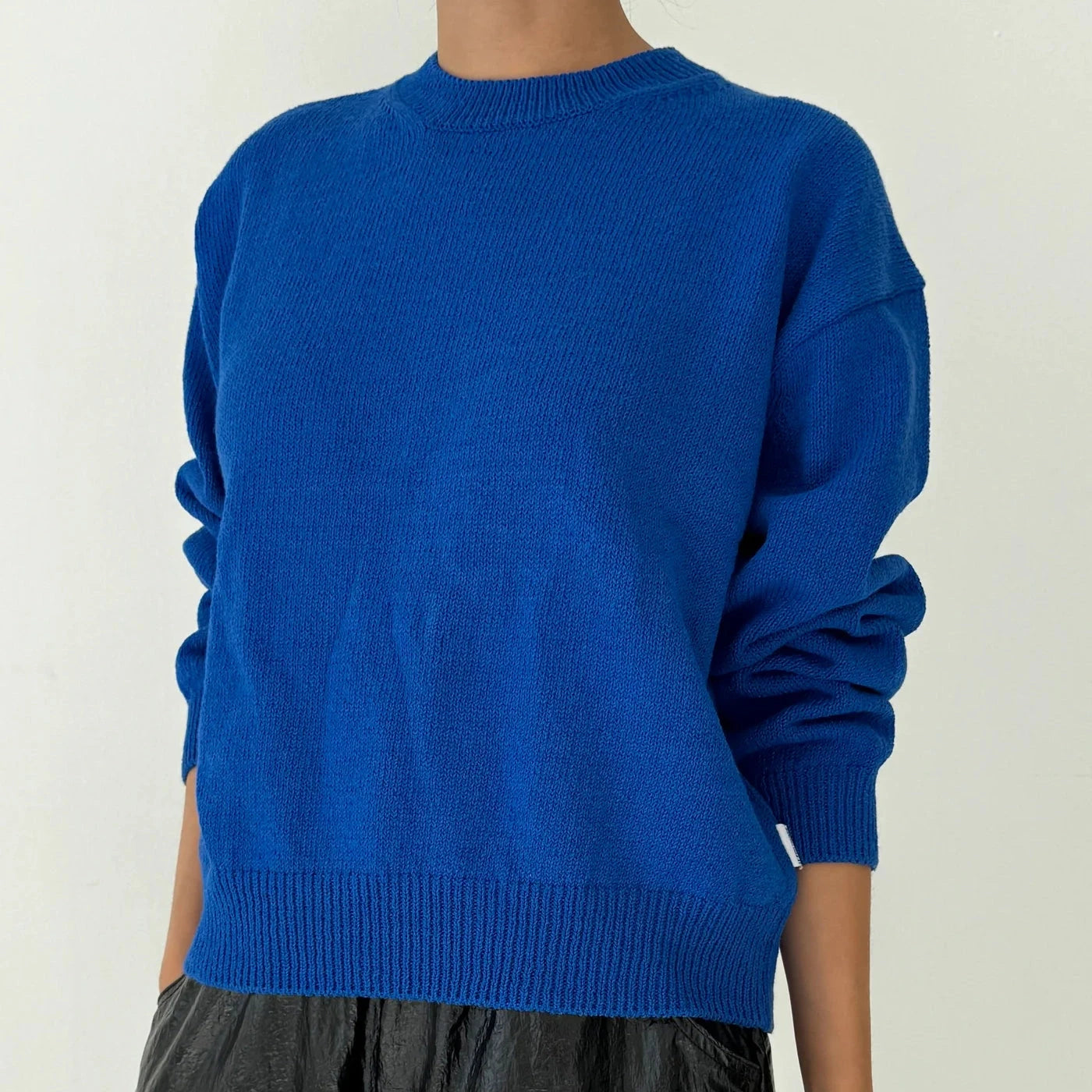 Le Bon Shoppe | Milo Cotton Sweater Bristol General Store Cobalt XS/S 