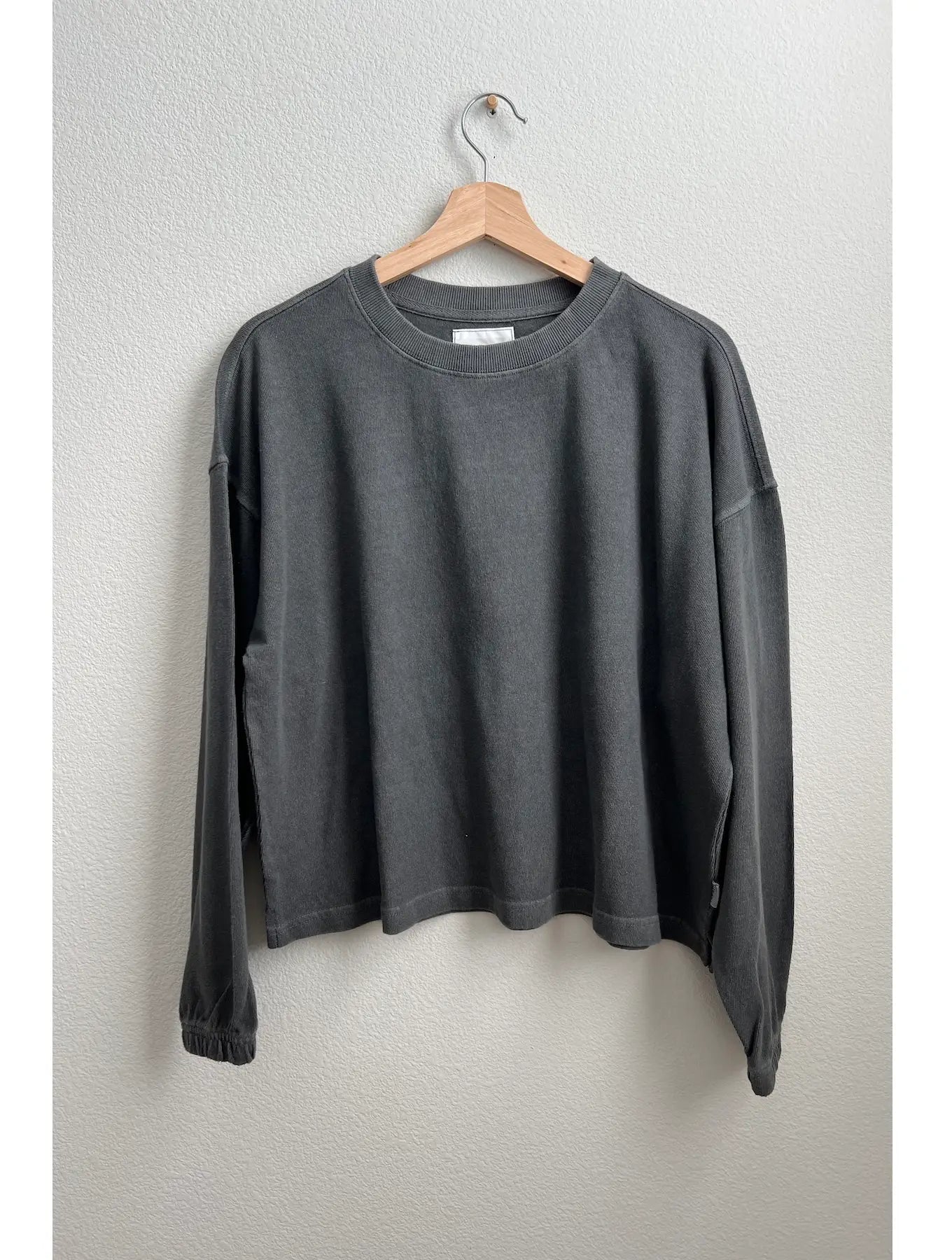 Le Bon Shoppe | Naturelle Tee Apparel LE BON SHOPPE coal small 