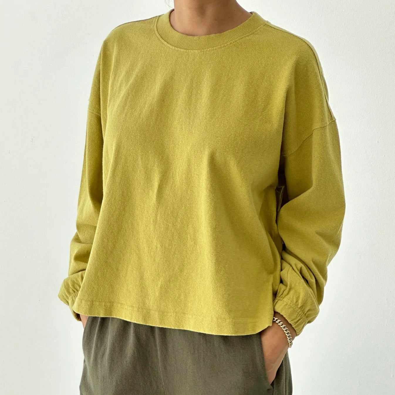 Le Bon Shoppe | Naturelle Tee Apparel LE BON SHOPPE ochre XS/S 