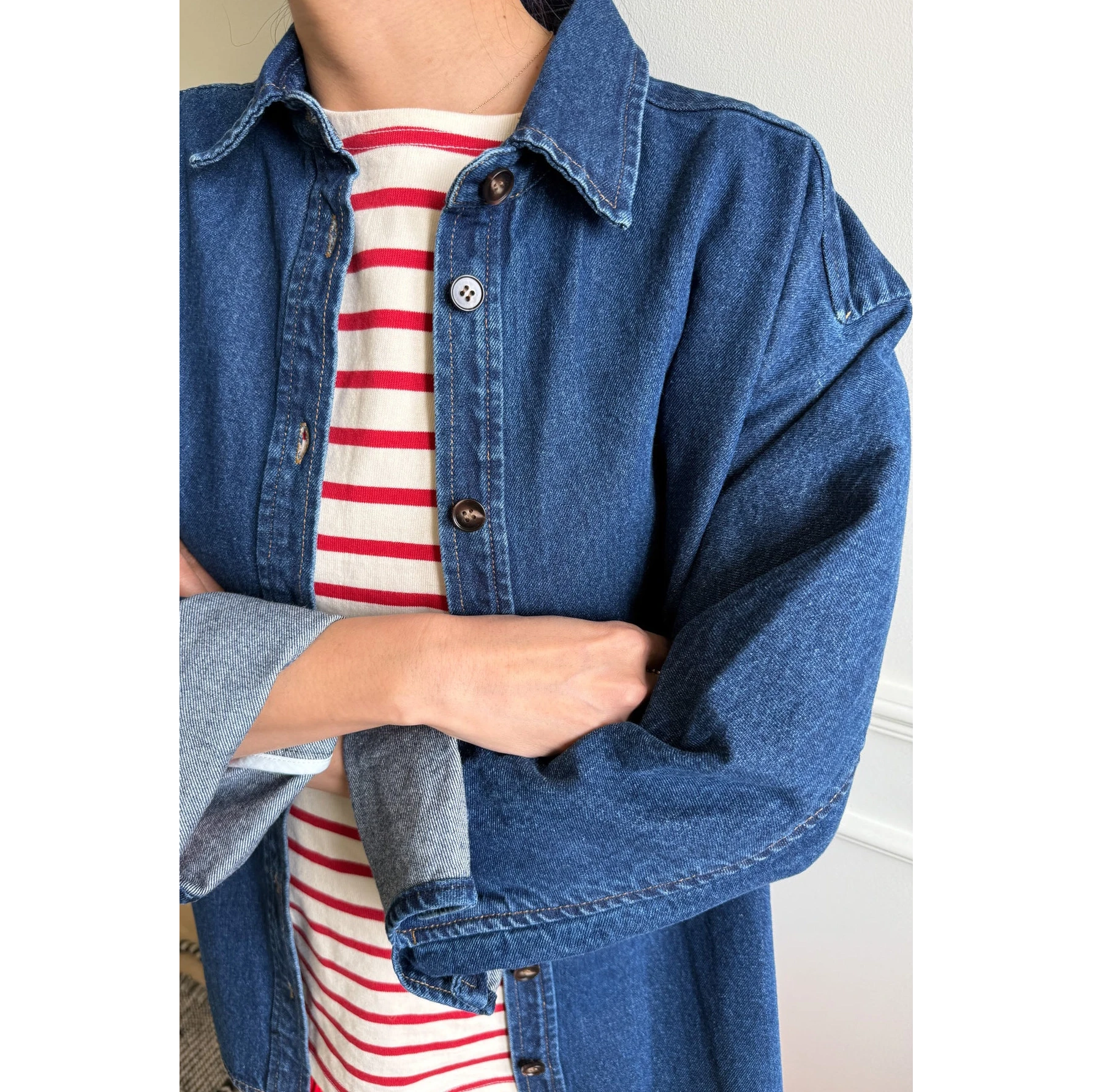 Le Bon Shoppe | Owen Denim Shirt Apparel LE BON SHOPPE 