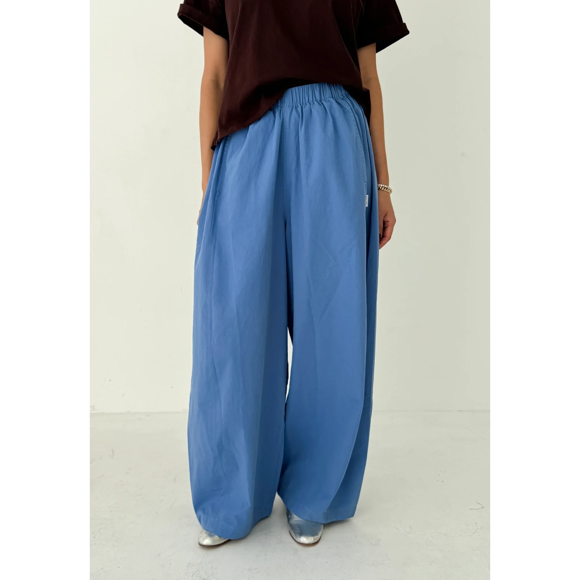 Le Bon Shoppe | Parachute Pants Apparel Le Bon Shoppe slate blue small 