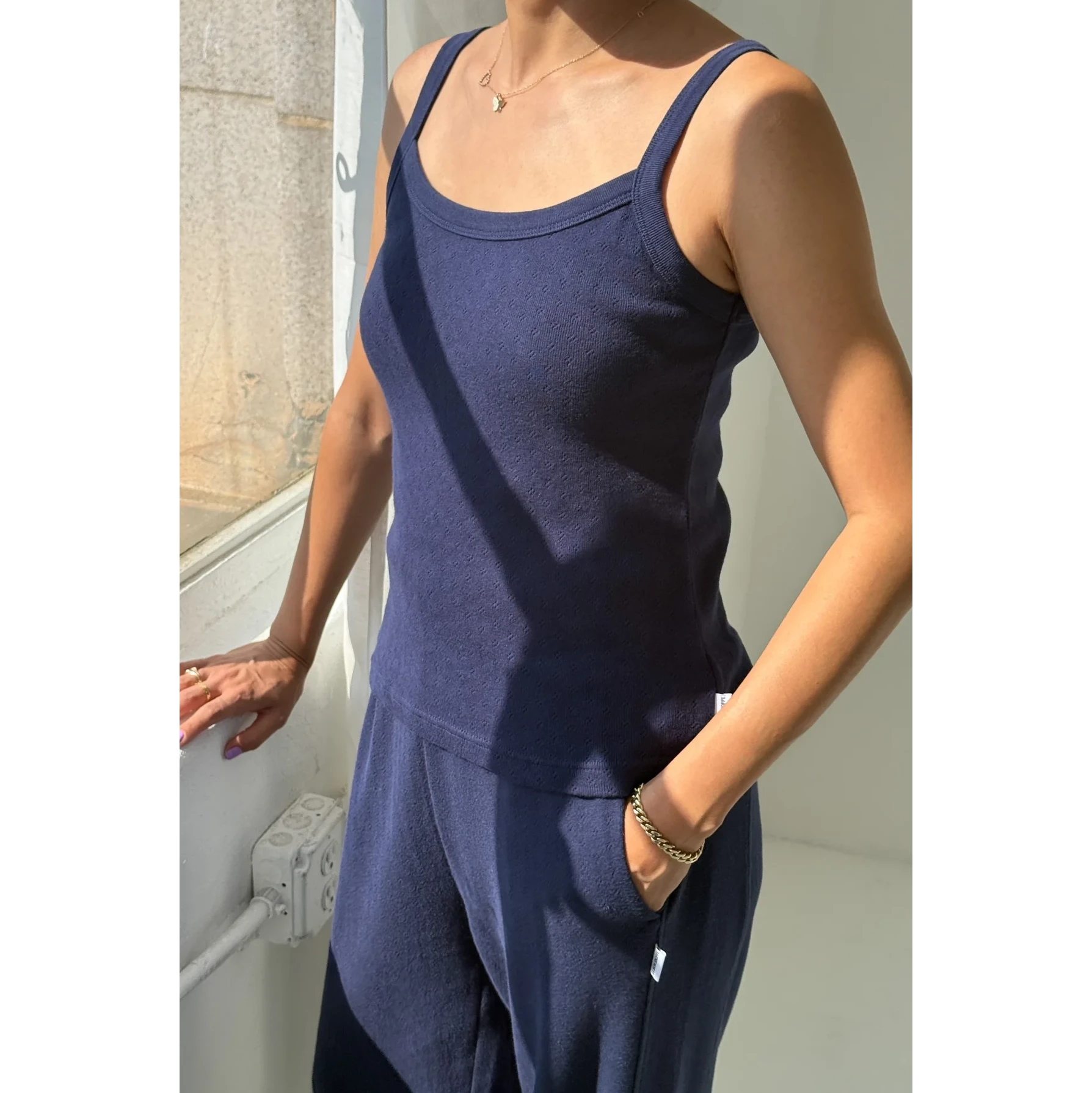 Le Bon Shoppe | Pointelle Eve Cami Apparel LE BON SHOPPE 
