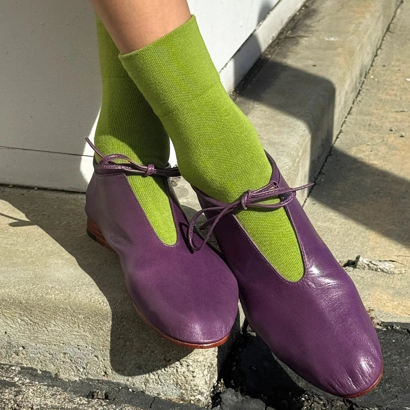 Le Bon Shoppe | Sneaker Socks Socks LE BON SHOPPE matcha 