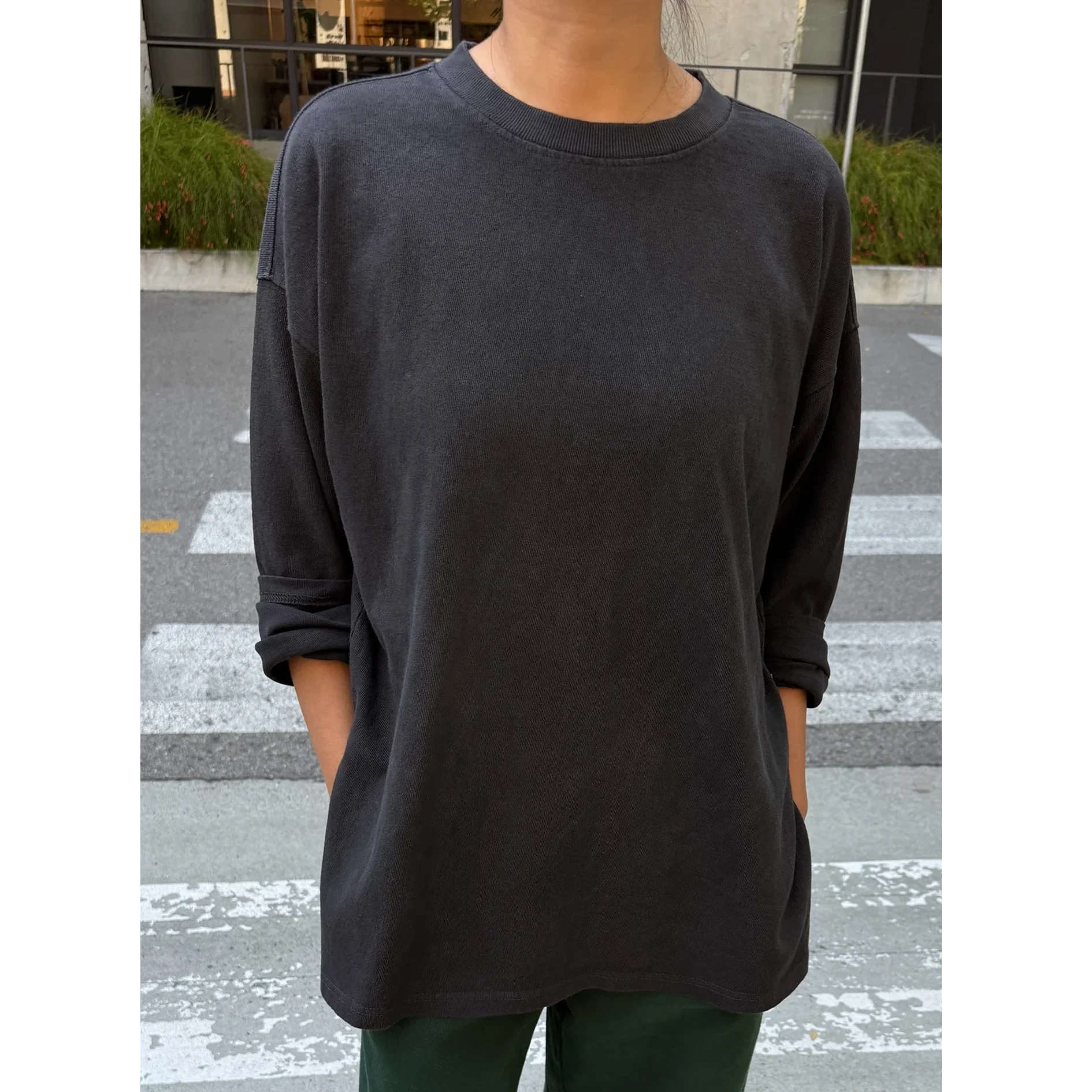 Le Bon Shoppe | Sunday Tee Apparel LE BON SHOPPE almost black small 