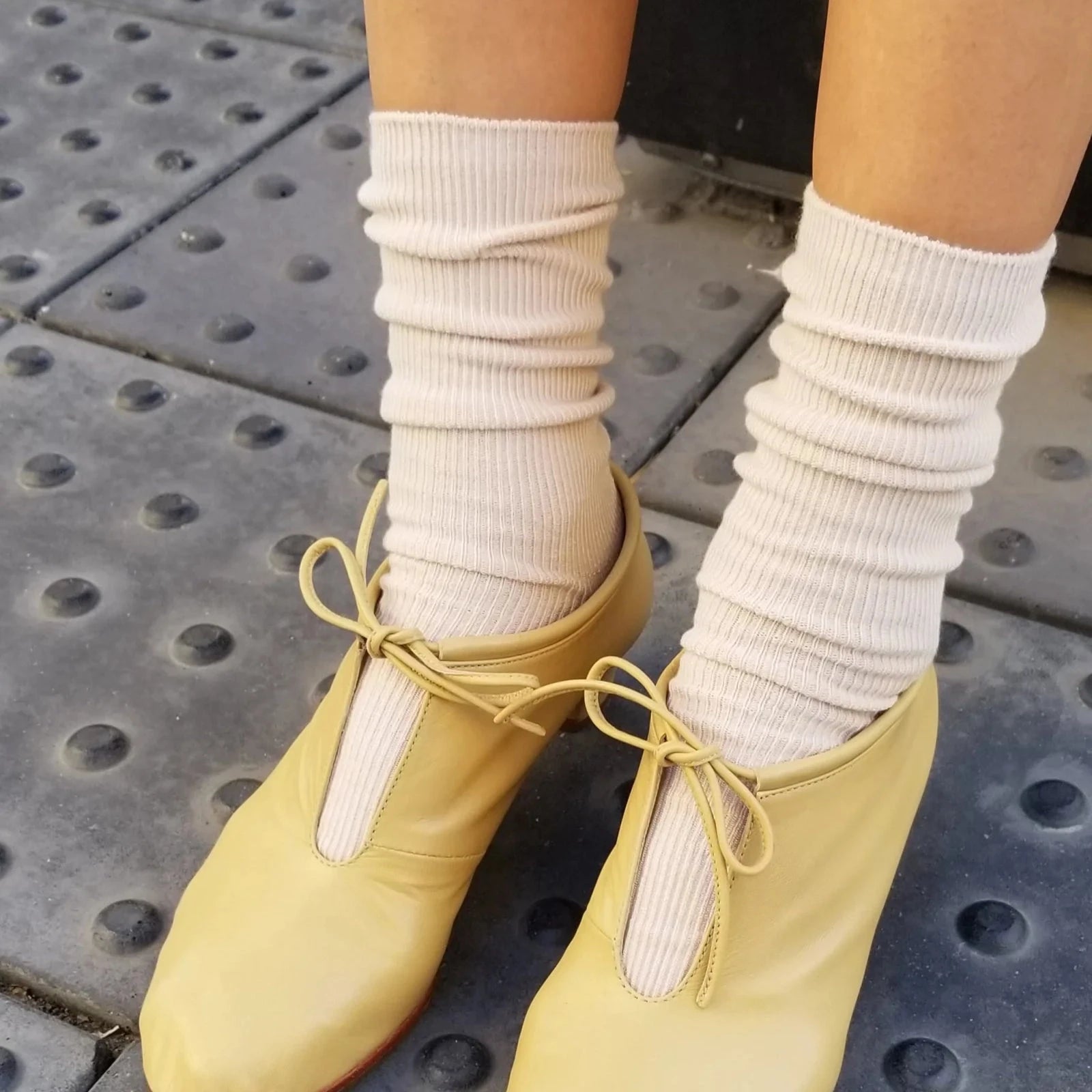 Le Bon Shoppe | Trouser Socks Socks LE BON SHOPPE Eggnog 
