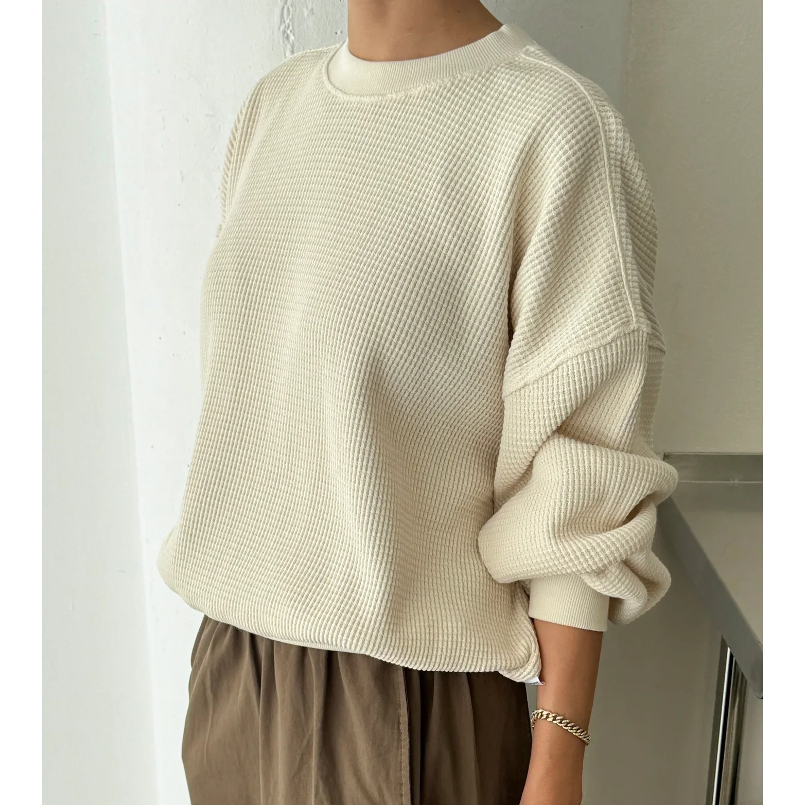 Le Bon Shoppe | Waffle Core Sweatshirt Le Bon Shoppe 