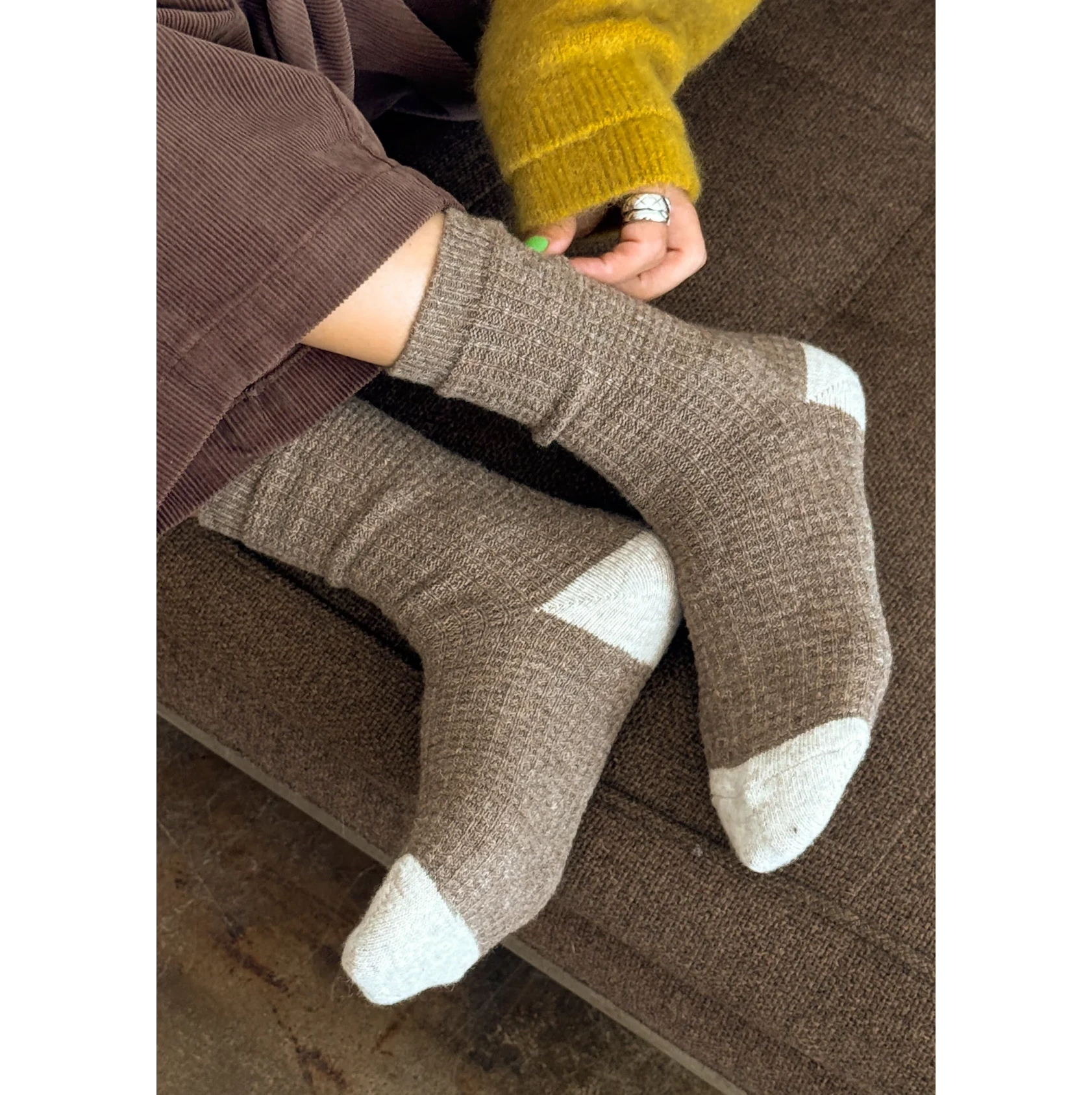 Le Bon Shoppe | Wool Waffled Socks Socks LE BON SHOPPE 