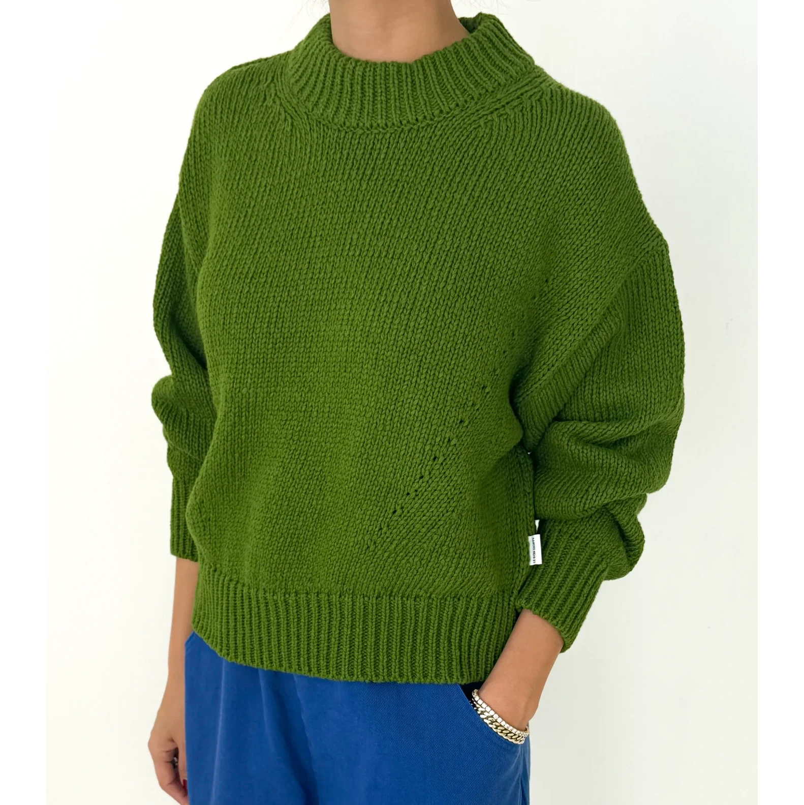 Le Bon Shoppe | Zoe Cotton Sweater Apparel Le Bon Shoppe avocado XS/S 