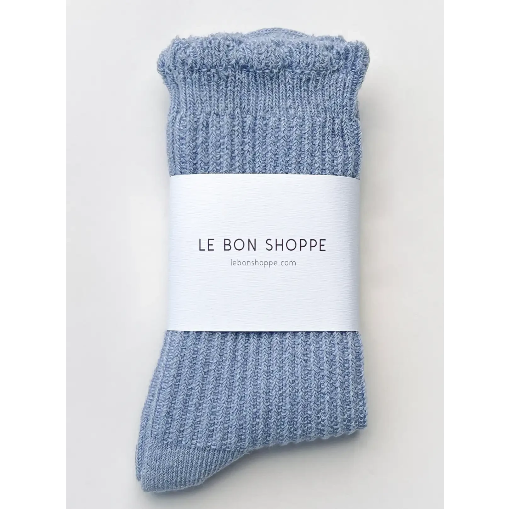 Linen Scallop Socks Socks LE BON SHOPPE 