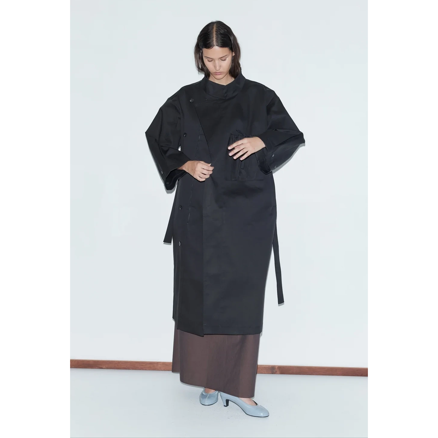 Longline Jacket | Black Deiji Studios 